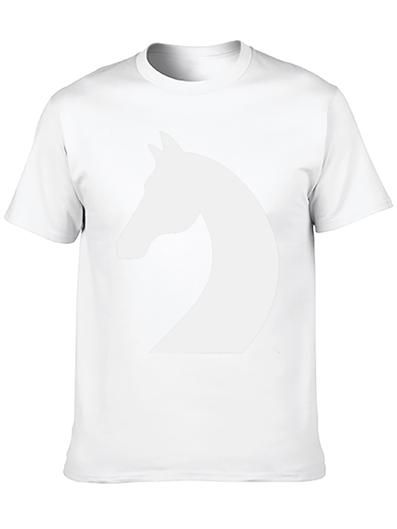 Black Horse Head Graphic Tee - Black view 10