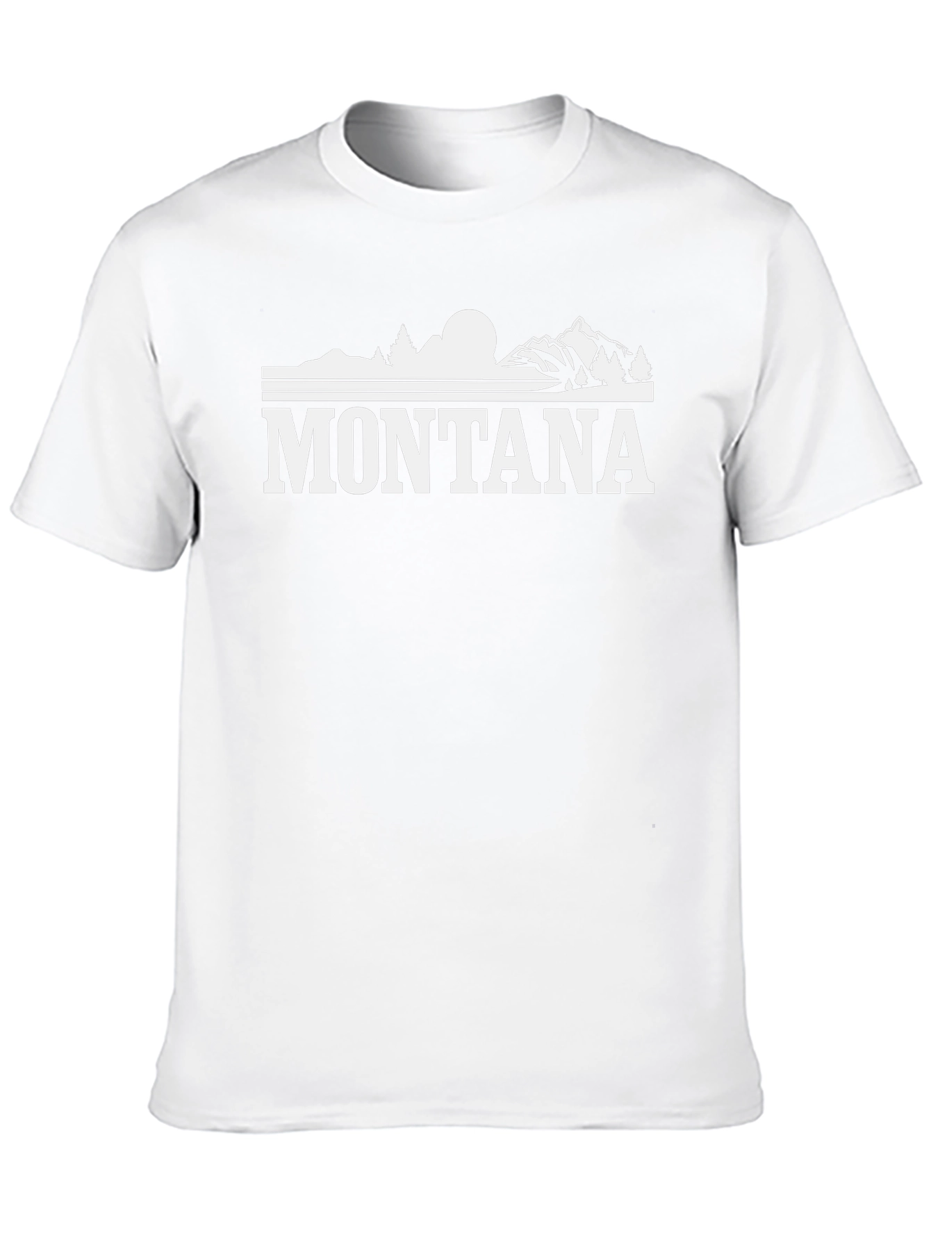 Black Montana Graphic Tee - Stylish Outdoor Adventure Shirt view 10