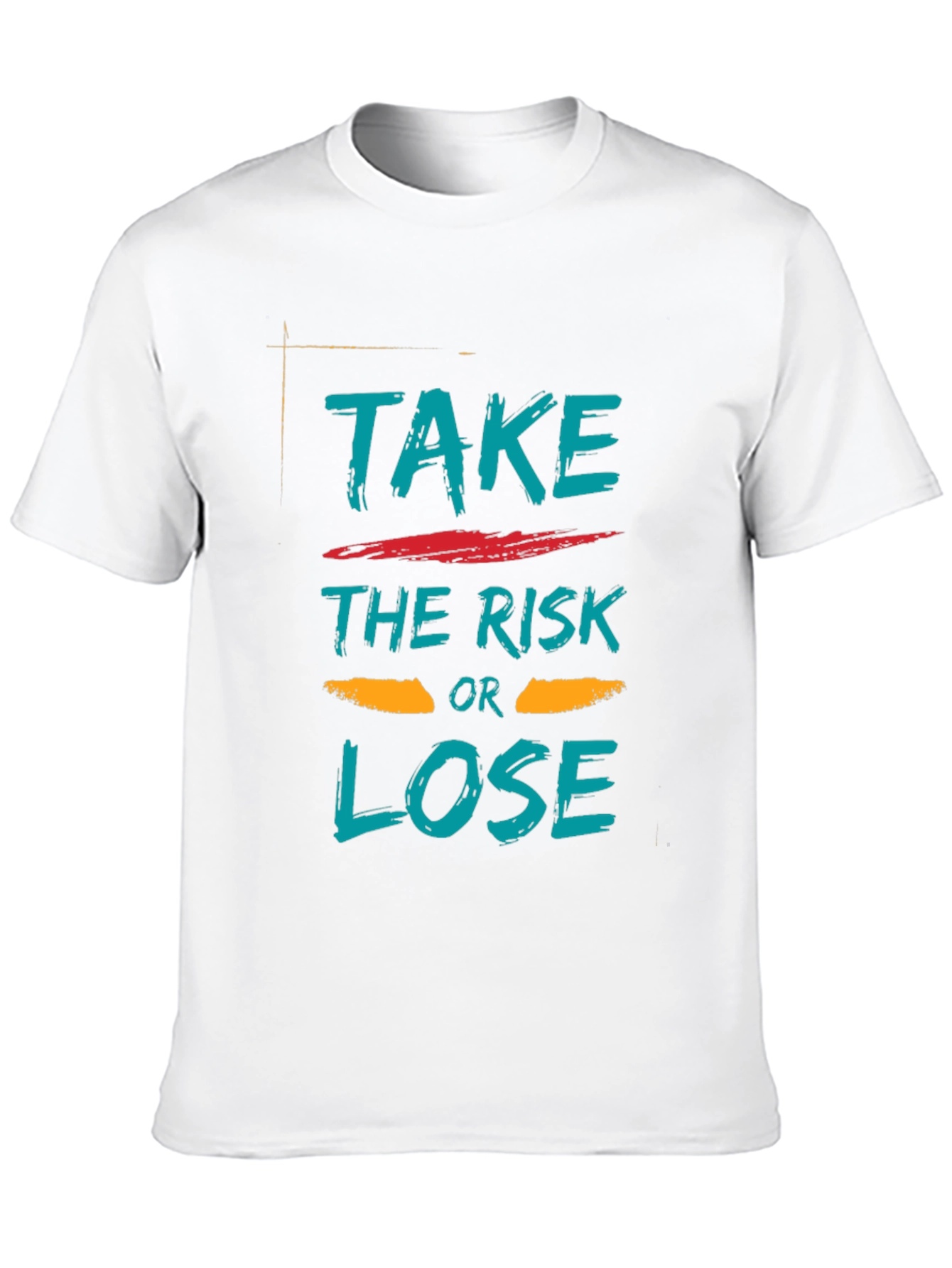 Black Take the Risk Graphic Tee view 10