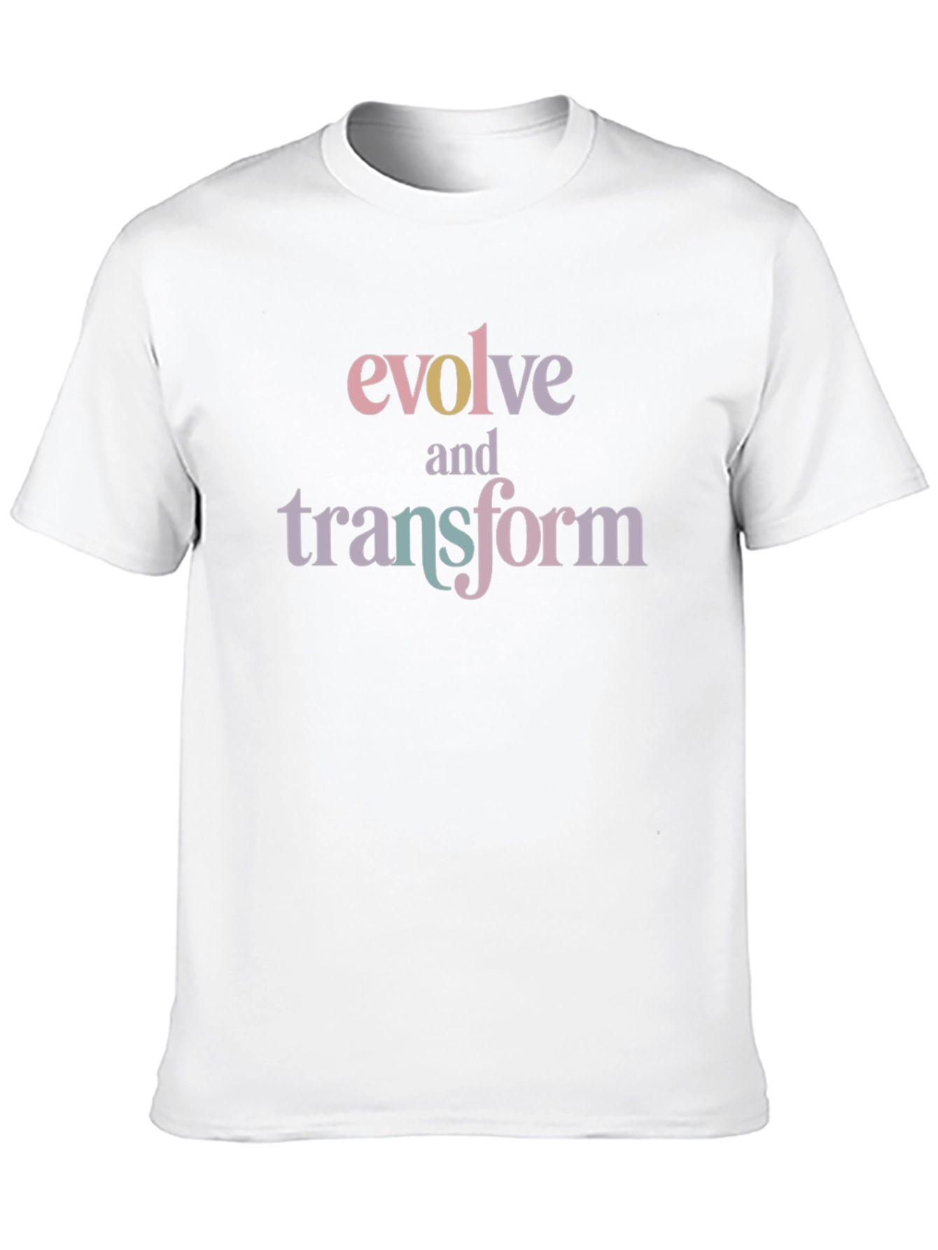 Black Evolve and Transform Graphic T-Shirt view 10