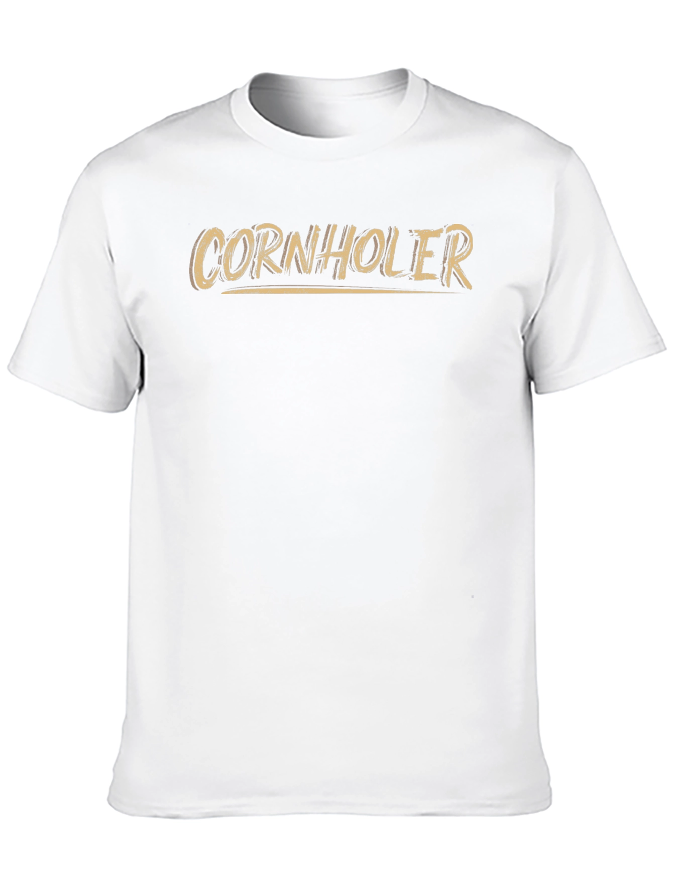 Black Cornholer T-Shirt: Funny Casual Tee view 10