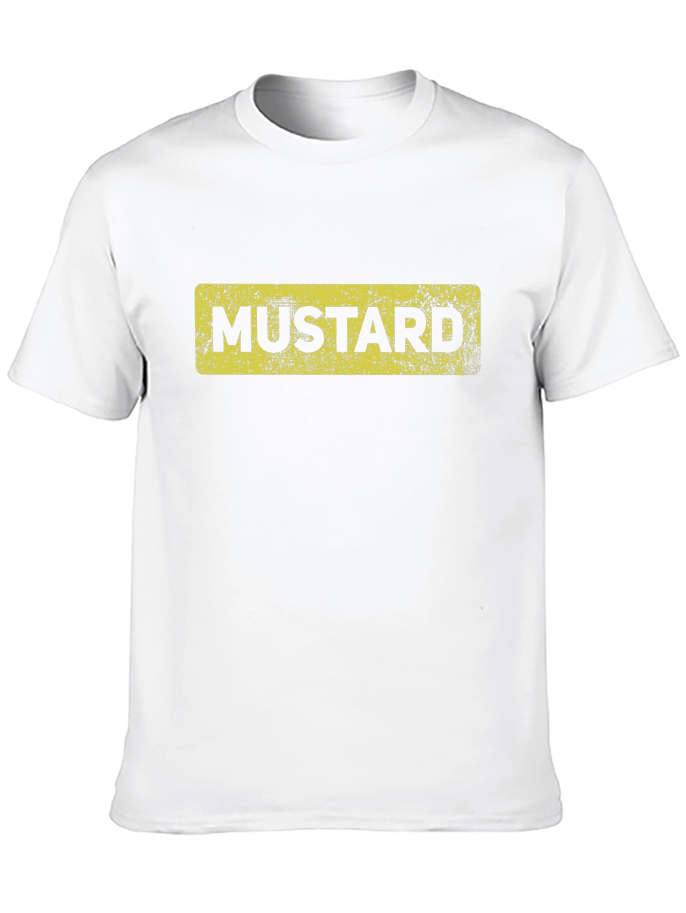 Black Mustard Graphic Tee - Unisex Black T-Shirt view 10