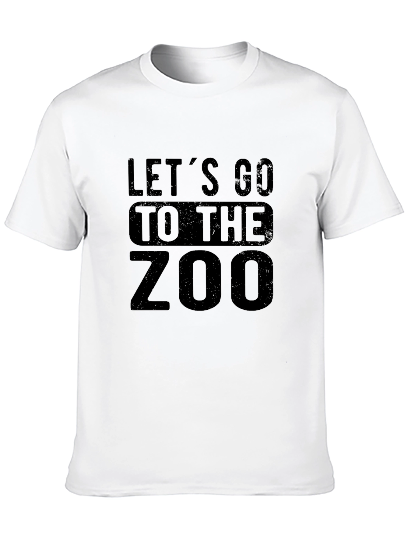 Black Let's Go to the Zoo Graphic Tee view 10