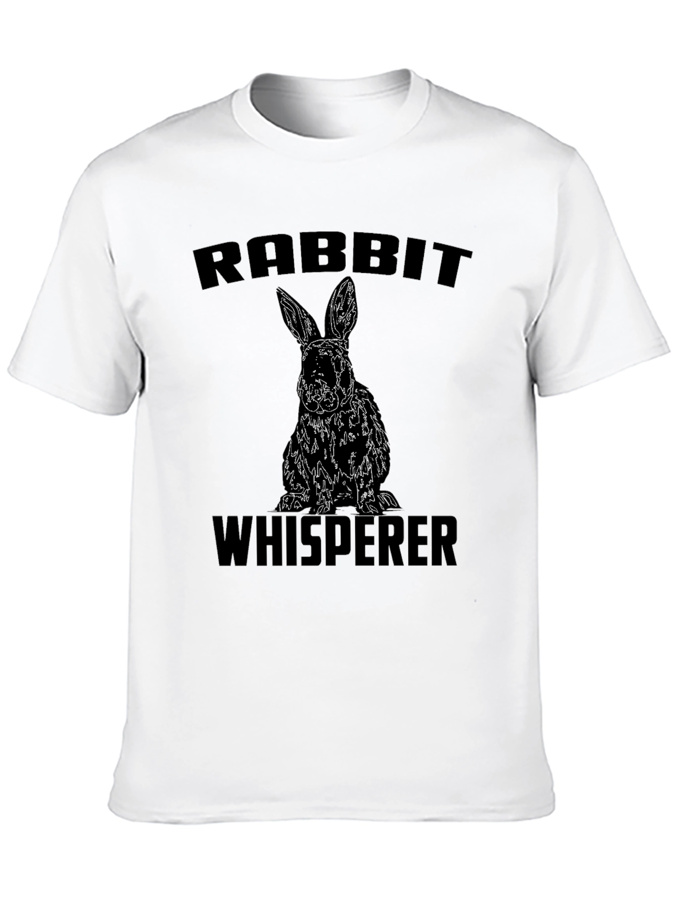 Black Rabbit Whisperer Graphic T-Shirt view 10