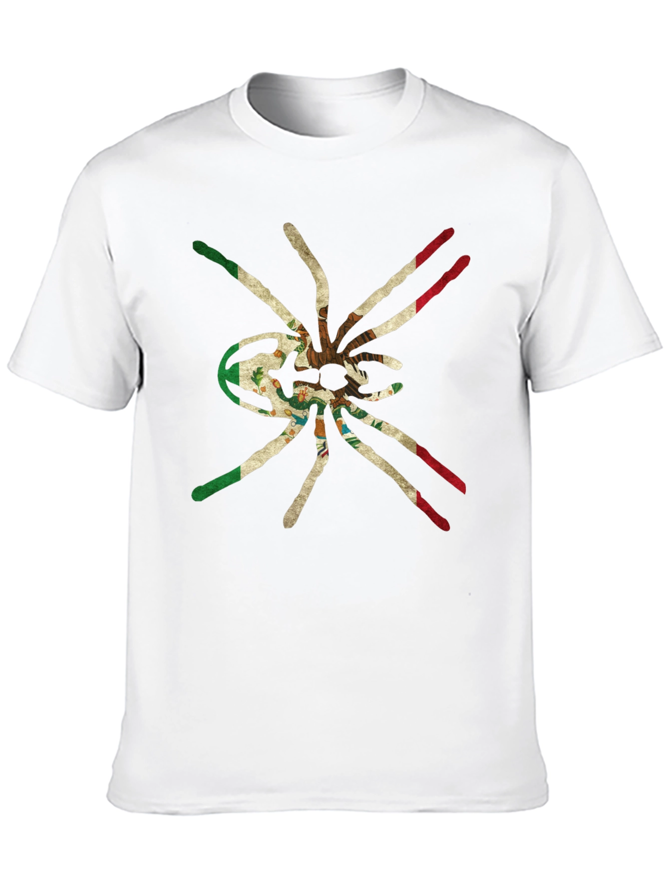 Black Mexican Flag Tarantula Graphic Tee view 10