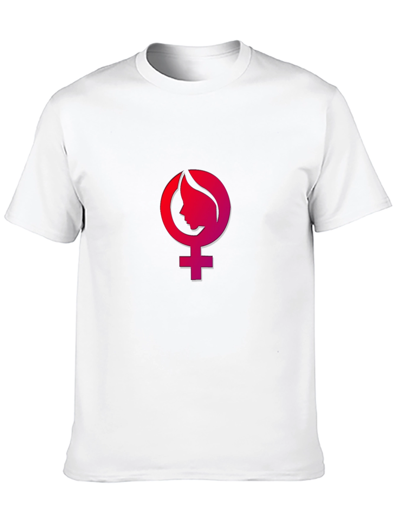 Black Feminist Venus Symbol T-Shirt - Stylish Black Tee view 10