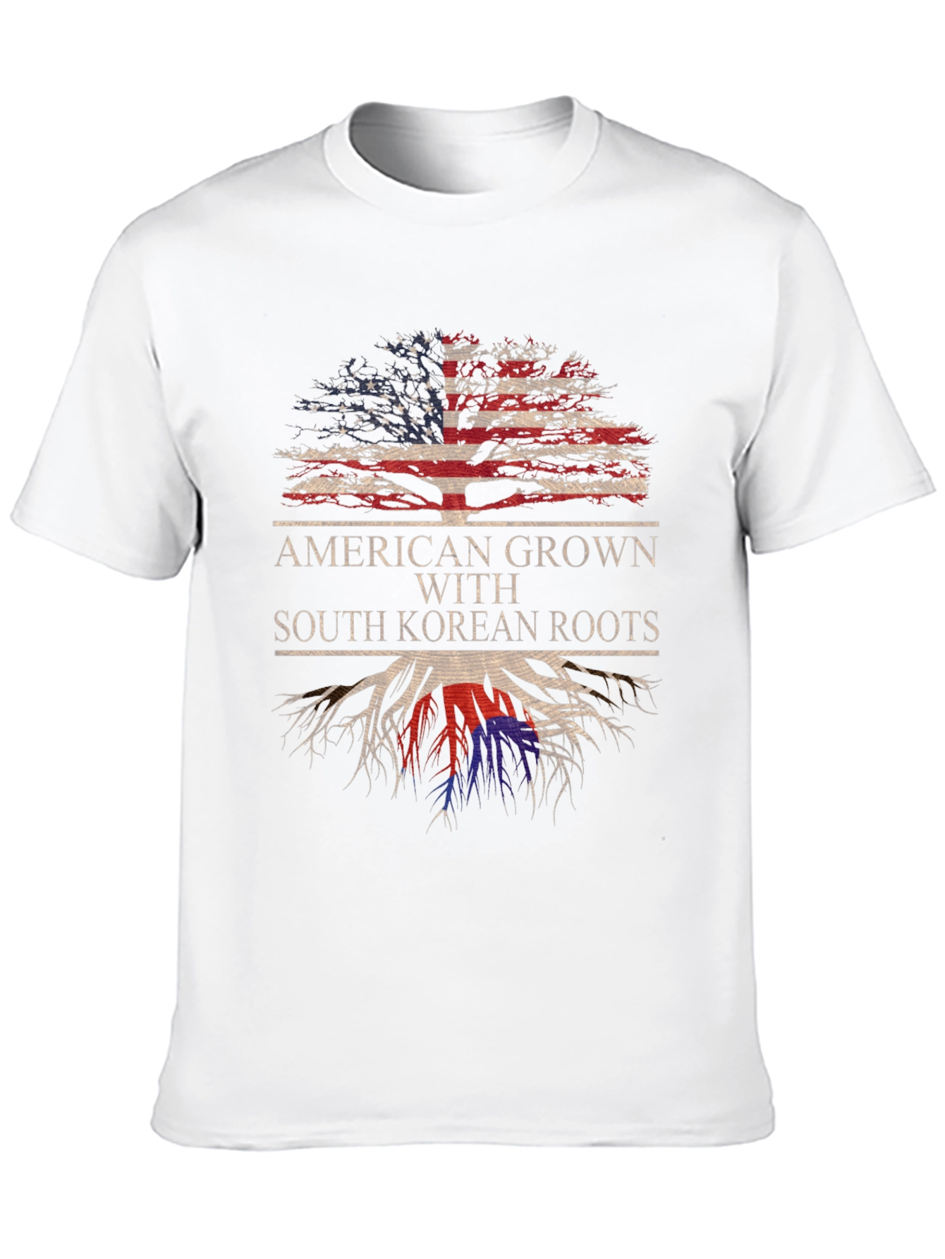 American Grown South Korean Roots T-Shirt - 10