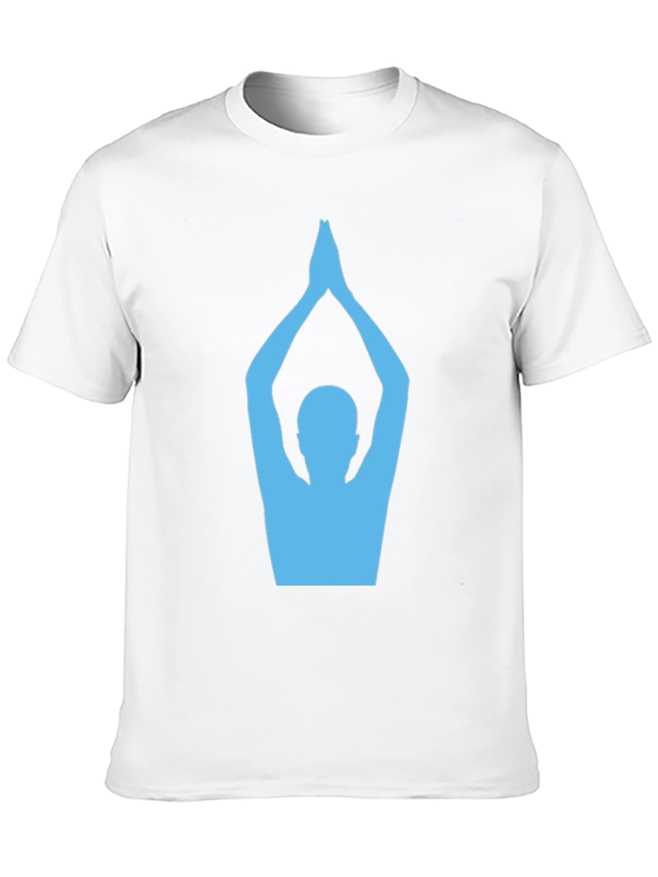 Black Yoga Pose Graphic T-Shirt view 10