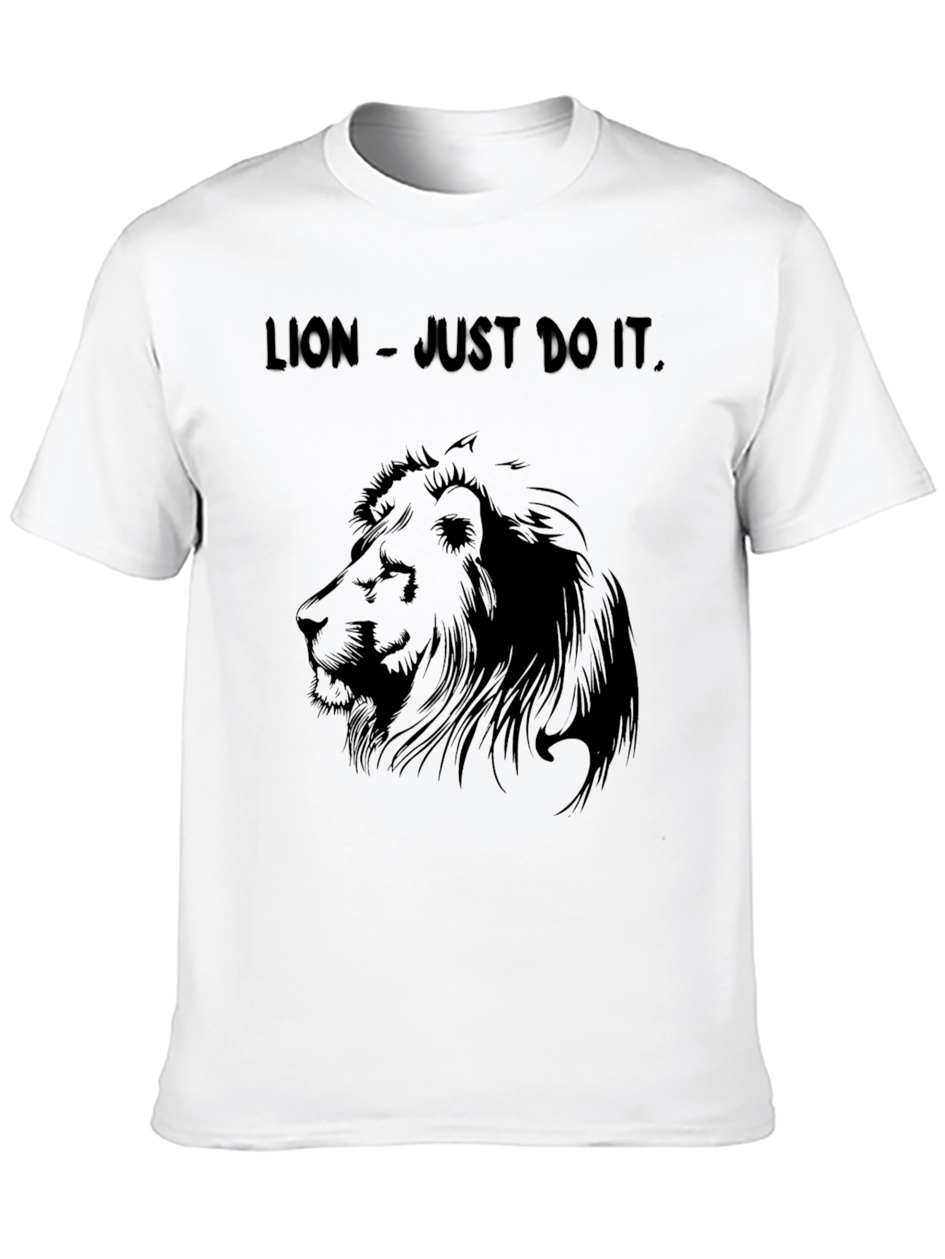 Black Lion - Just Do It Black T-Shirt view 10