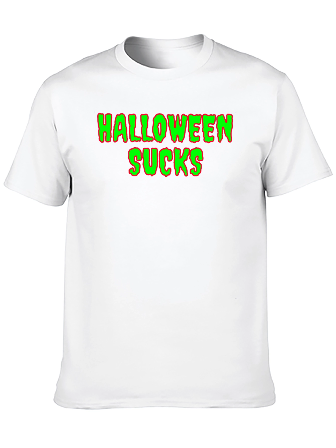 Black Halloween Sucks T-Shirt view 10