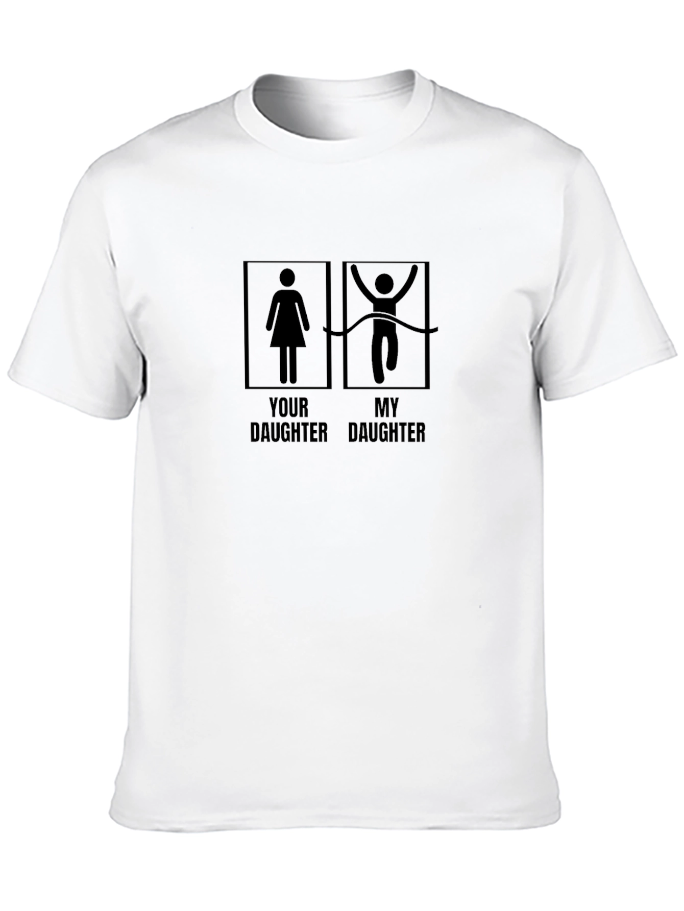Black Your Daughter vs. My Daughter T-Shirt view 10