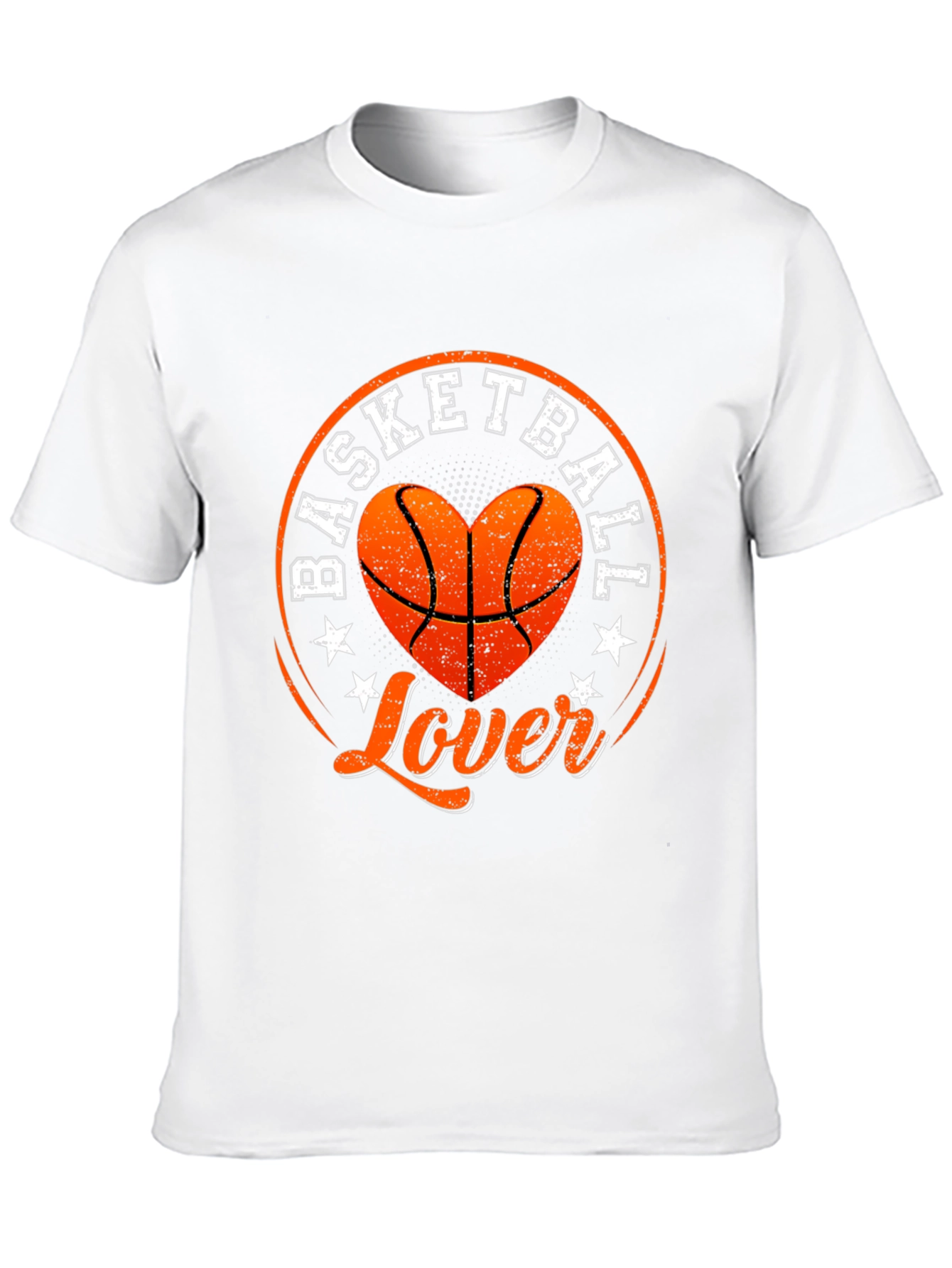 Black Basketball Lover Graphic T-Shirt view 10