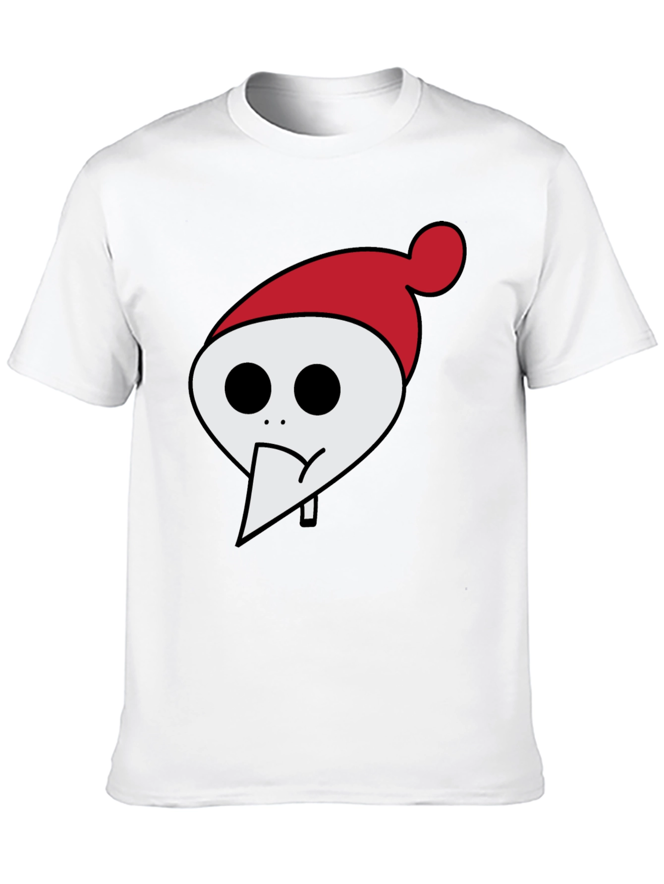 Black Whimsical Holiday Character Tee - Black view 10
