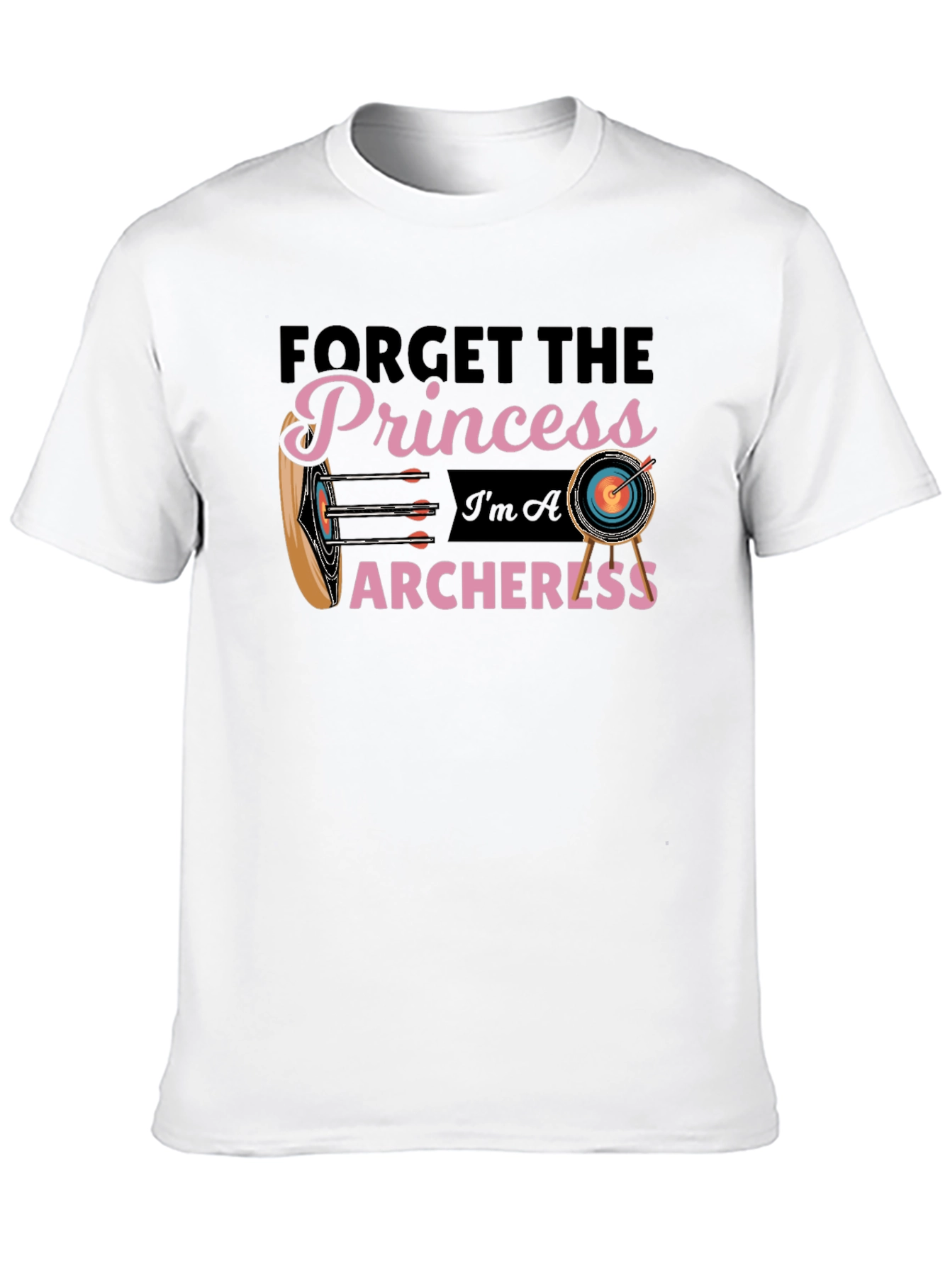 Black Archeress Graphic Tee - Forget the Princess! view 10