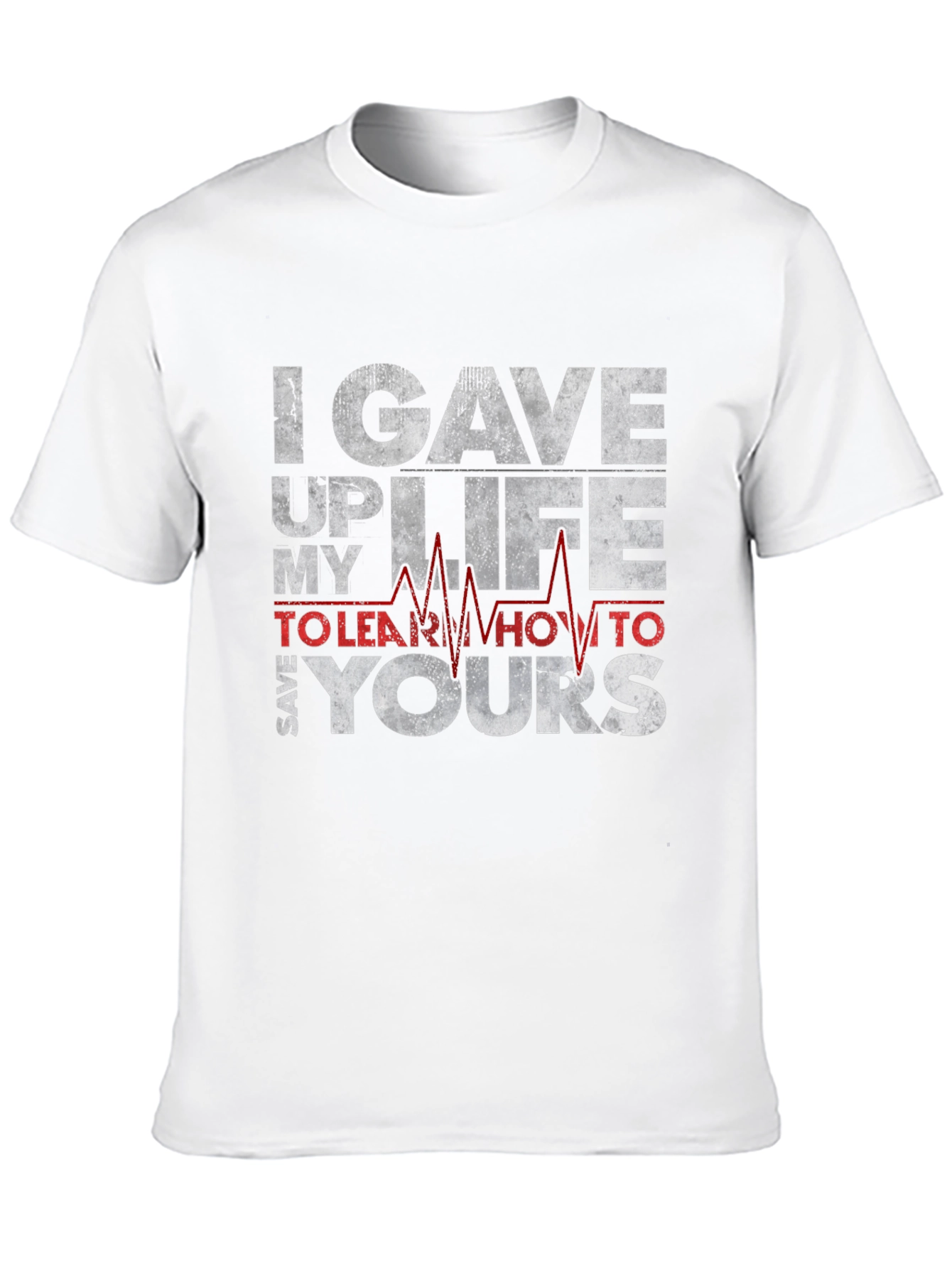 Black I Gave Up My Life T-Shirt view 10