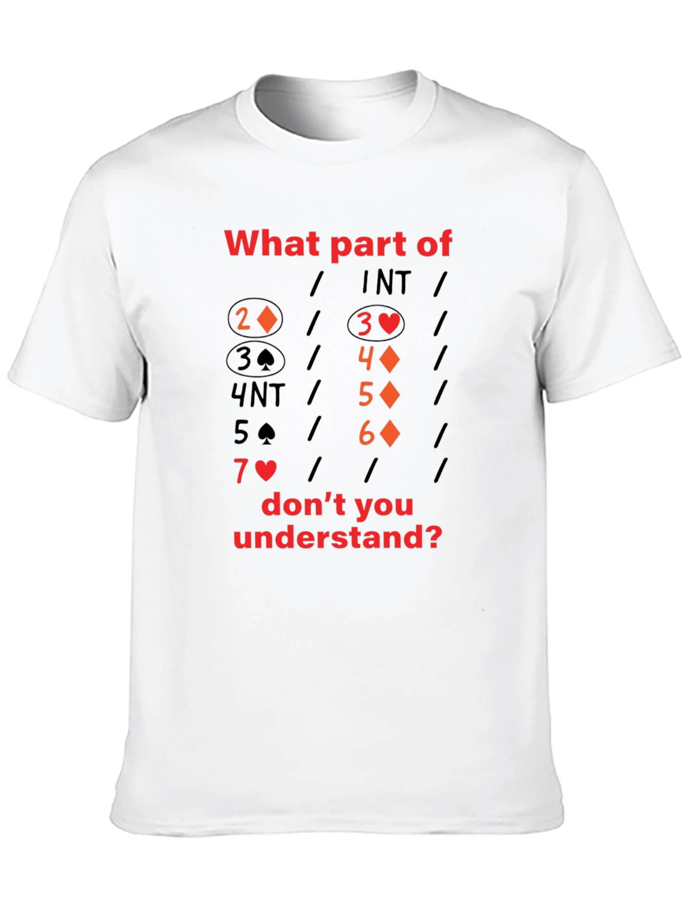 What Part of Bridge Don't You Understand T-Shirt - 10