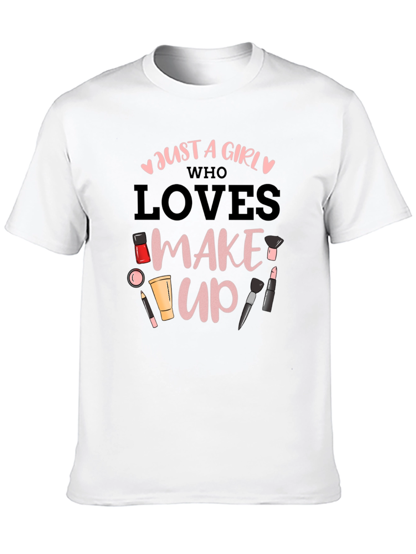 Black Makeup Lover's Graphic Tee view 10