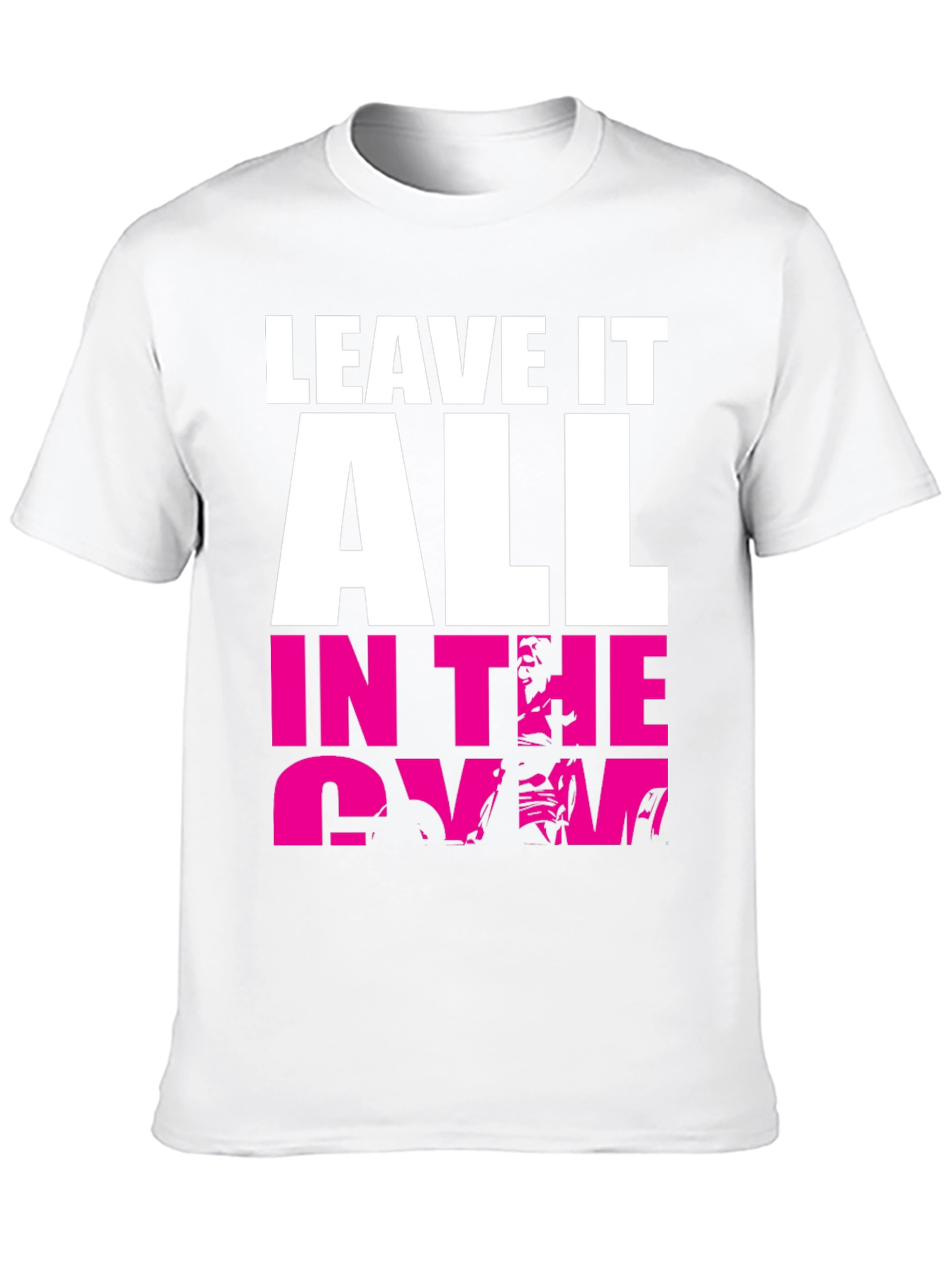 Black Leave It All In The Gym Graphic T-Shirt view 10