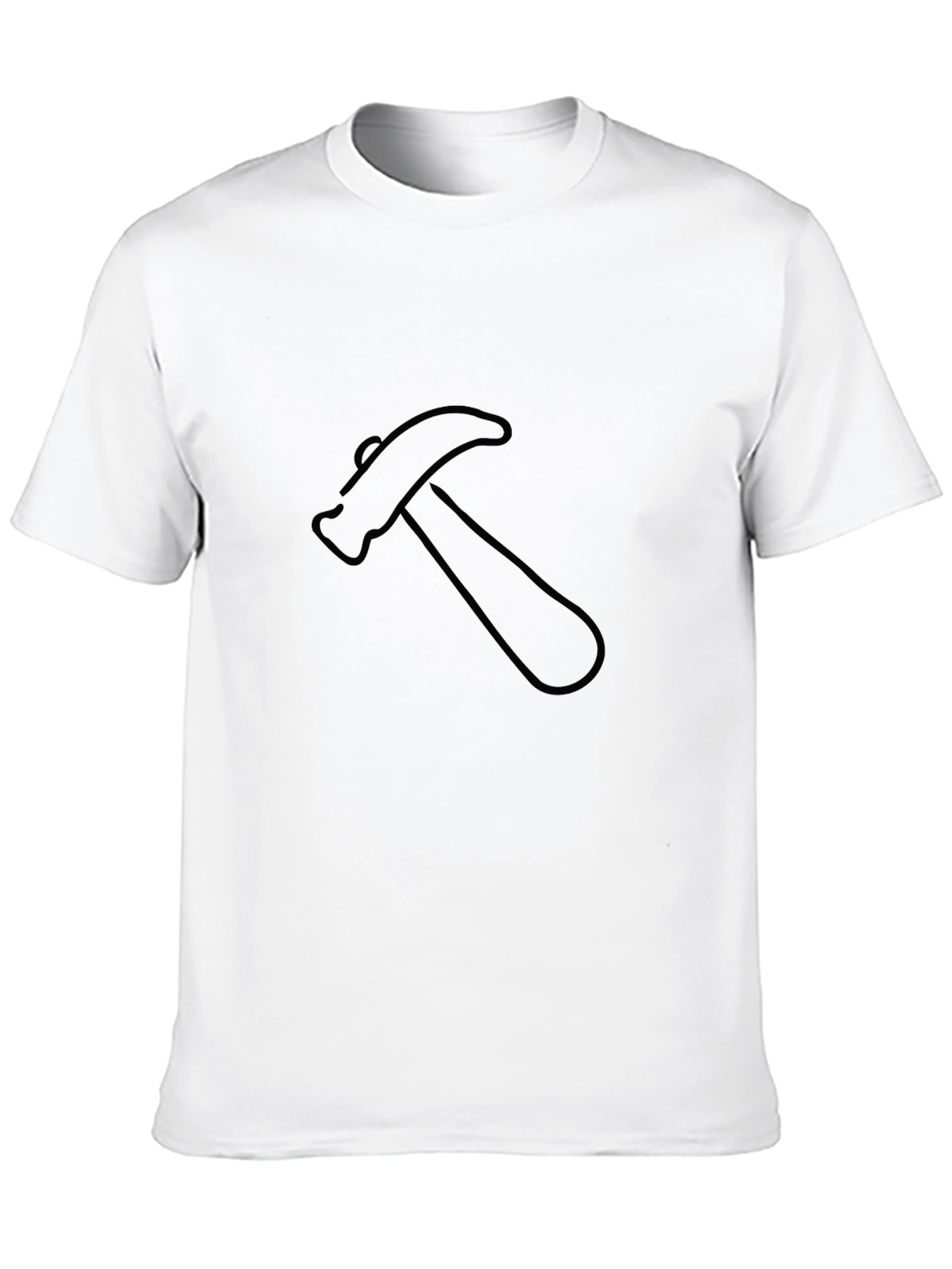 Black Hammer Graphic Tee - Construction Worker Gift view 10