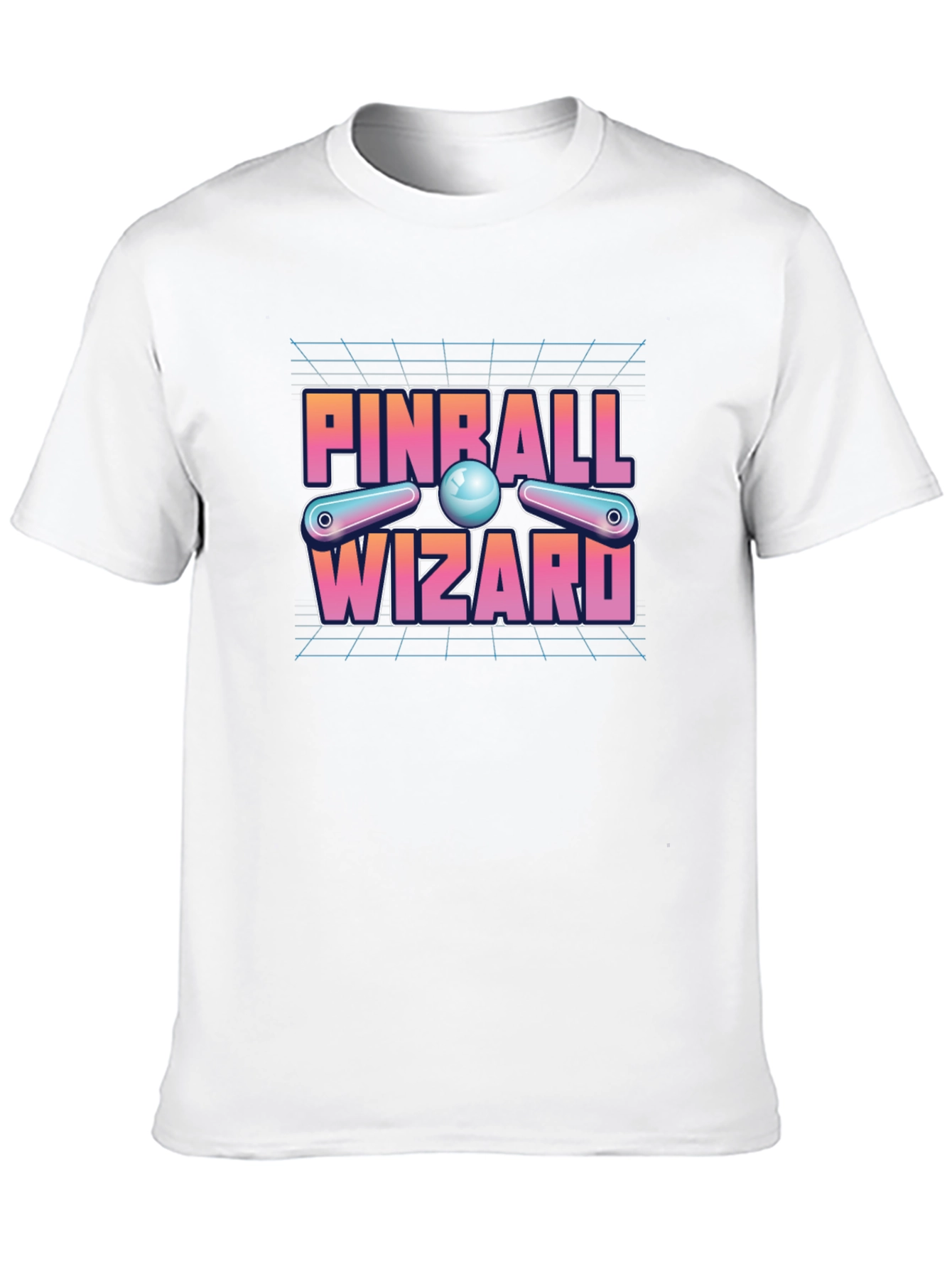 Black Pinball Wizard Black Graphic Tee view 10