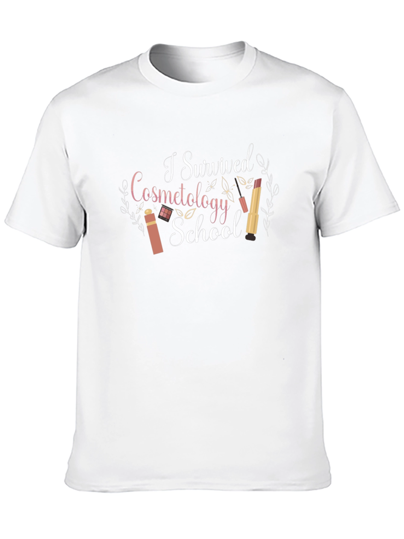 Black Cosmetology School Survivor T-Shirt view 10