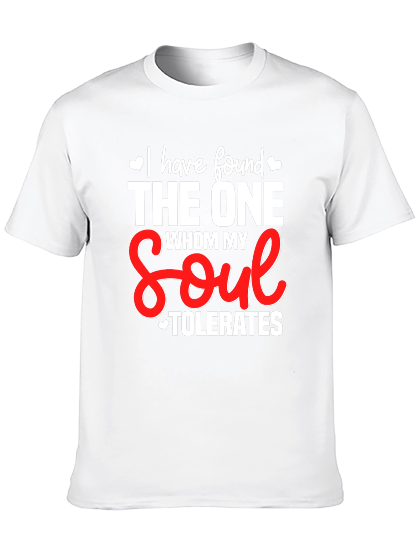 Black Humorous Soulmate T-Shirt view 10