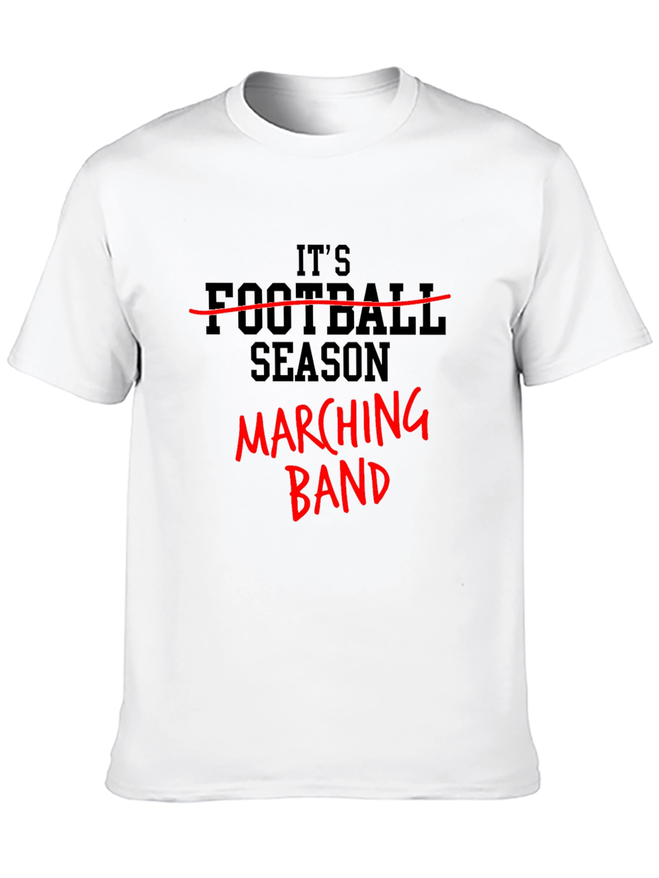 Black Marching Band Season T-Shirt view 10