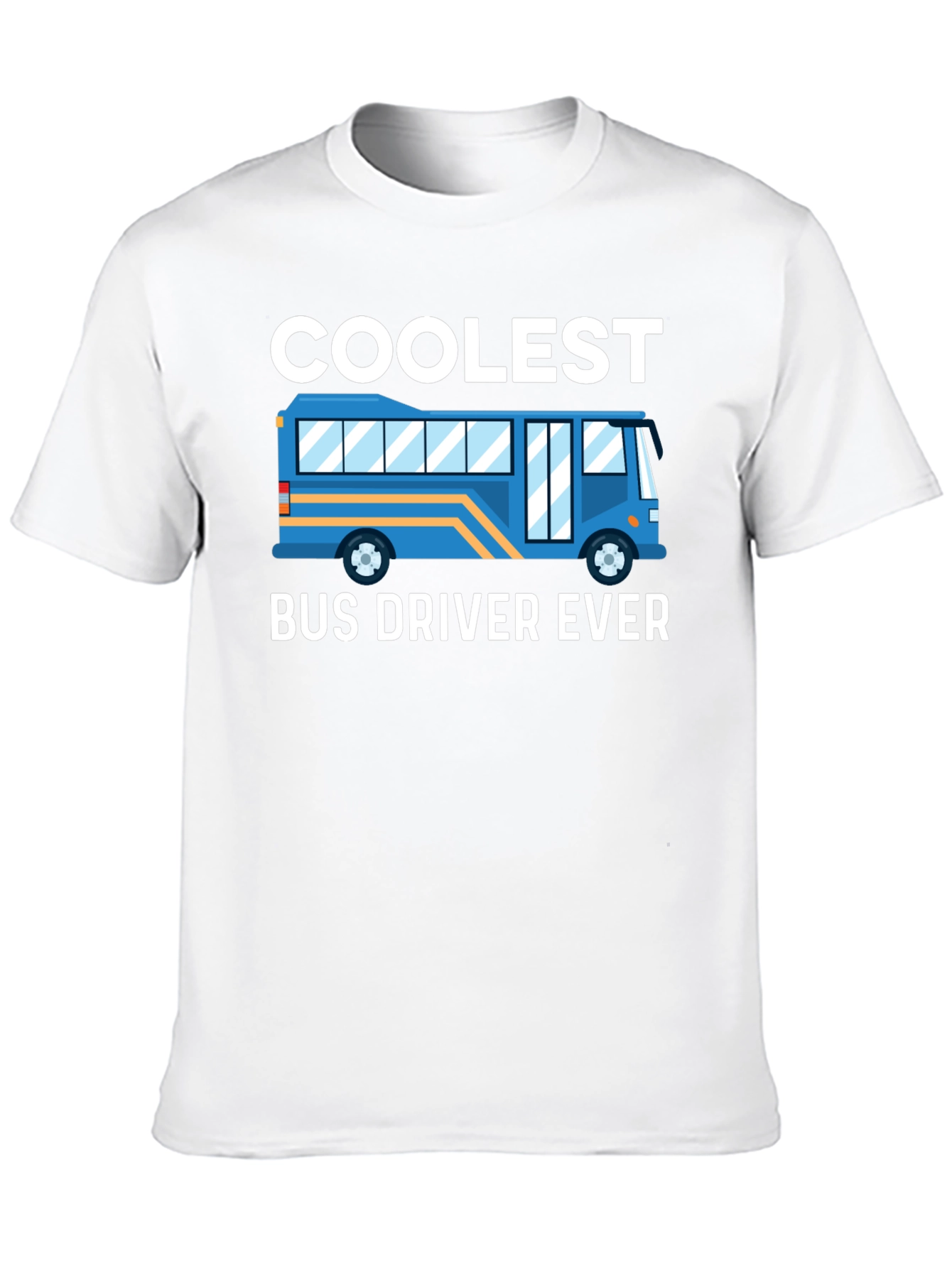 Black Coolest Bus Driver Ever T-Shirt view 10