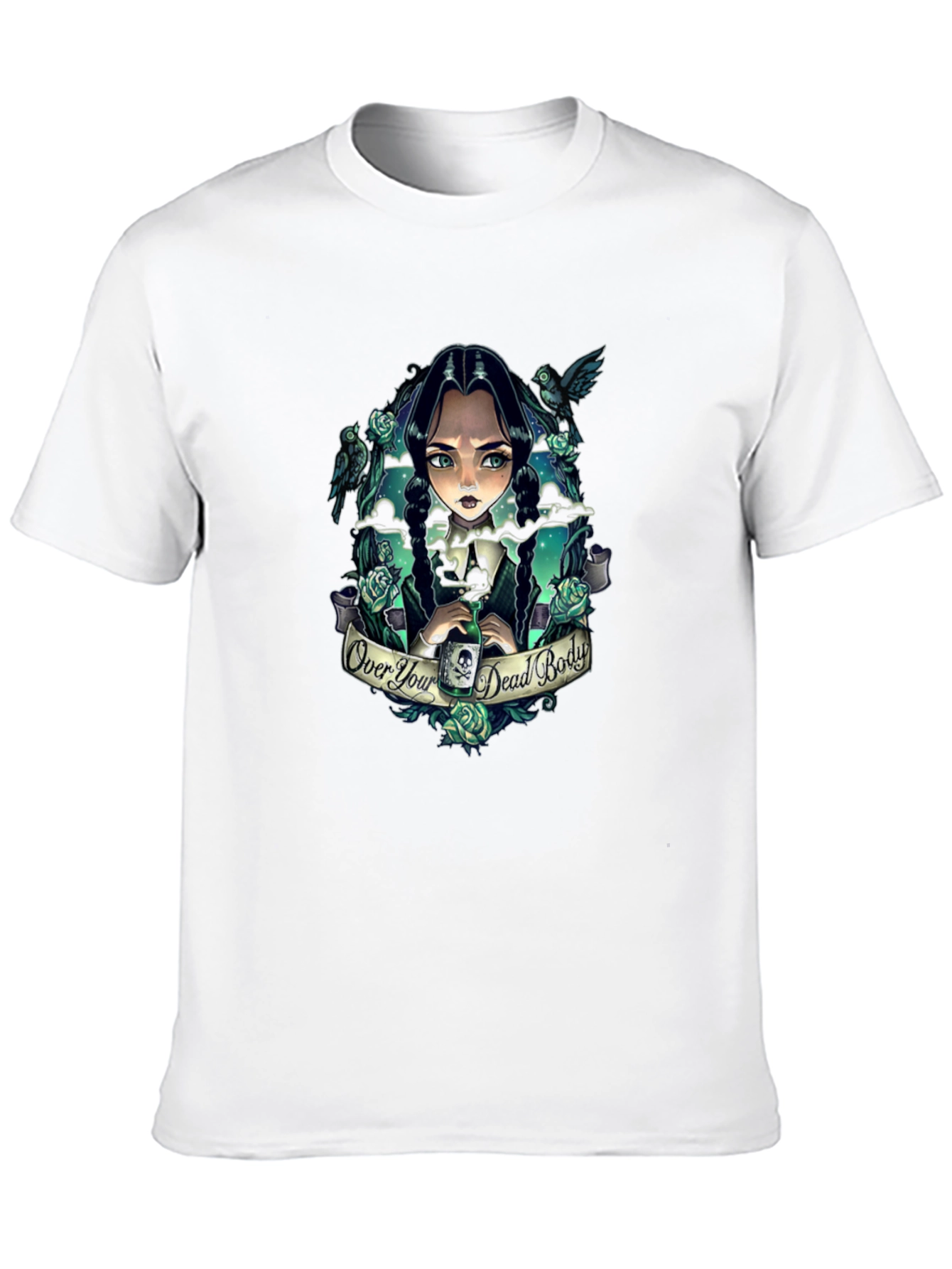 Black Wednesday Addams T-Shirt - Over Your Dead Body view 10