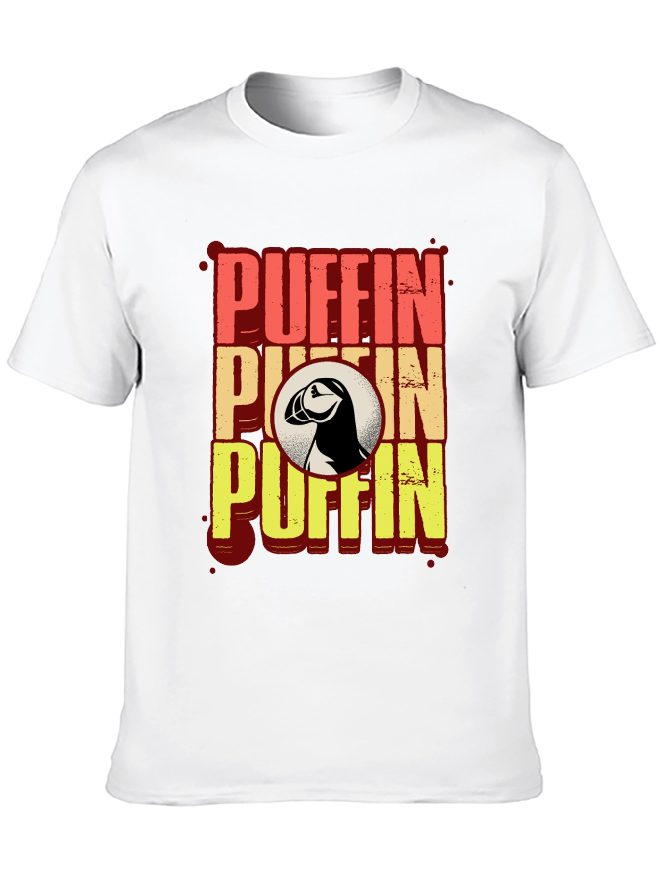 Puffin Graphic T-Shirt - Animal Lover's Tee - 10