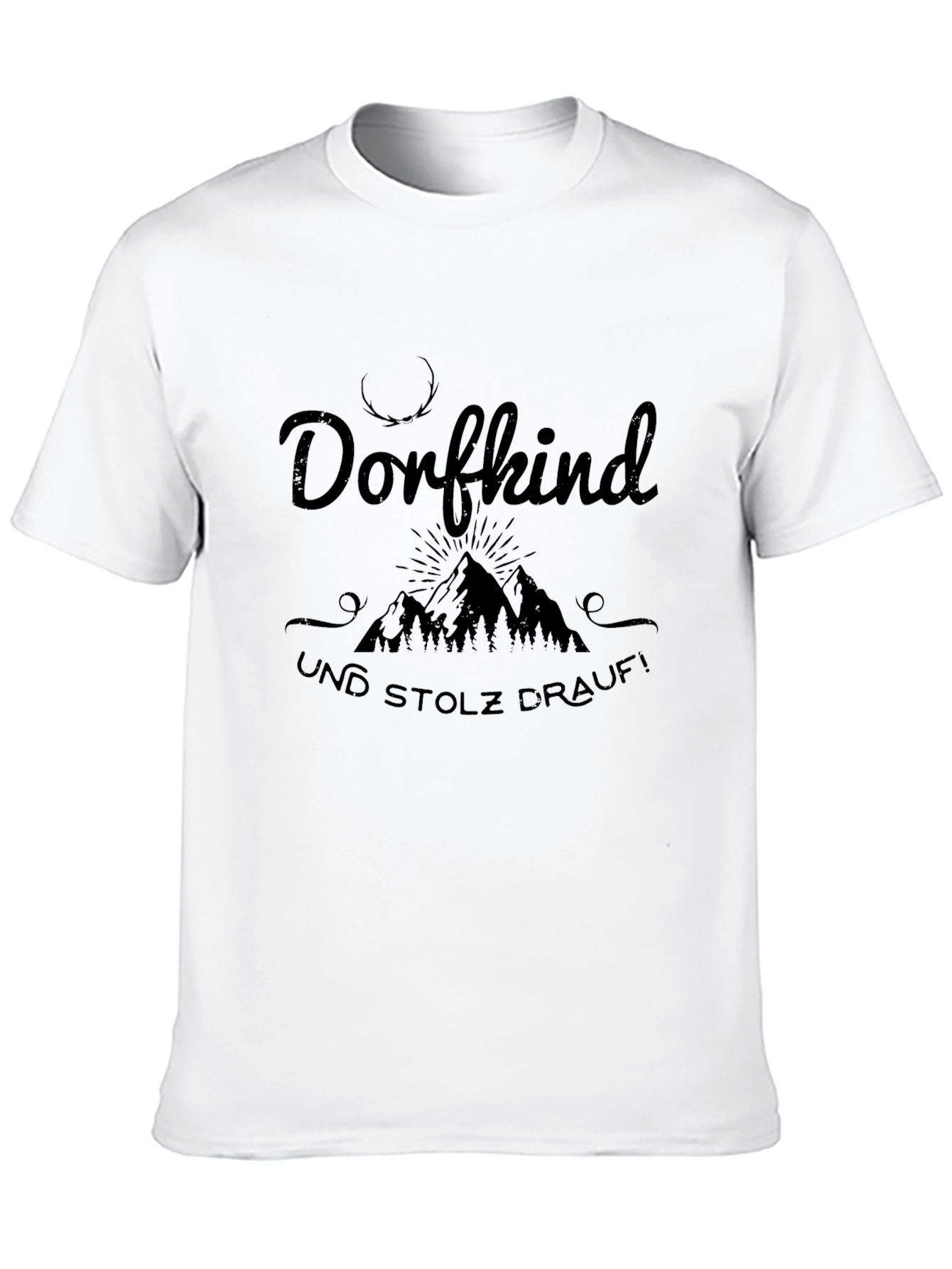 Black Dorfkind Und Stolz Drauf T-Shirt view 10