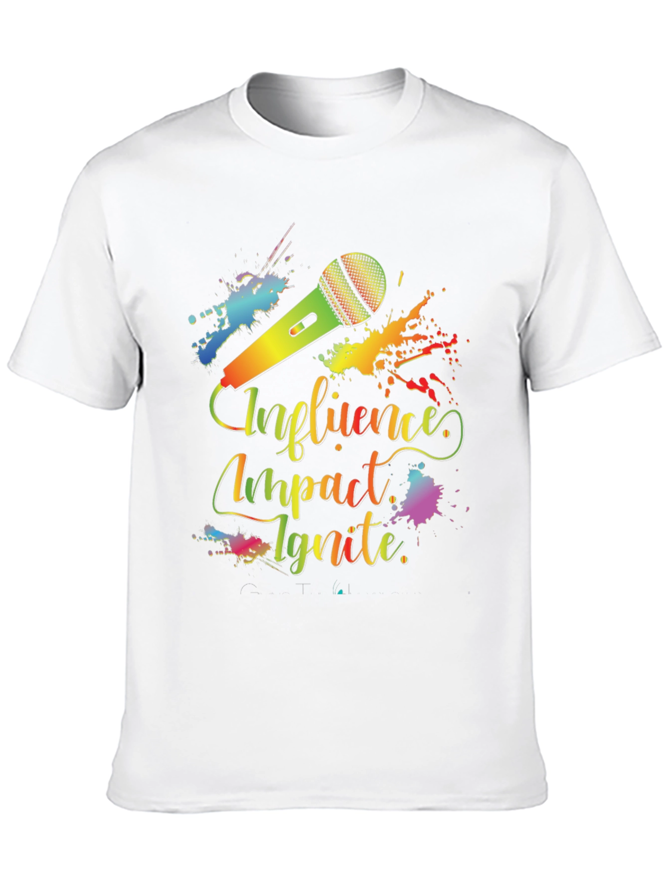 Black Influence Impact Ignite Graphic T-Shirt view 10