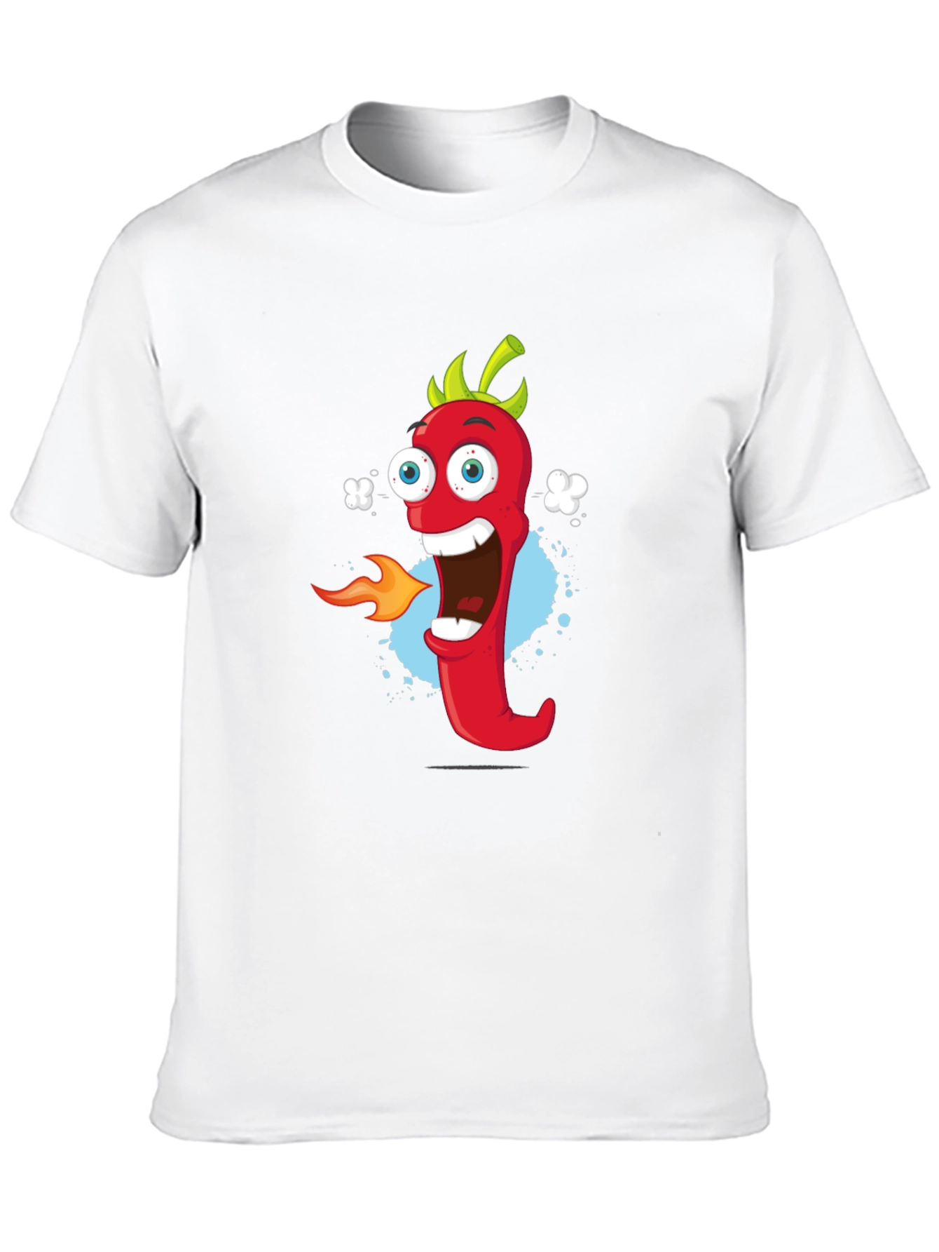 Black Cartoon Pepper T-Shirt - Spicy Fun! view 10