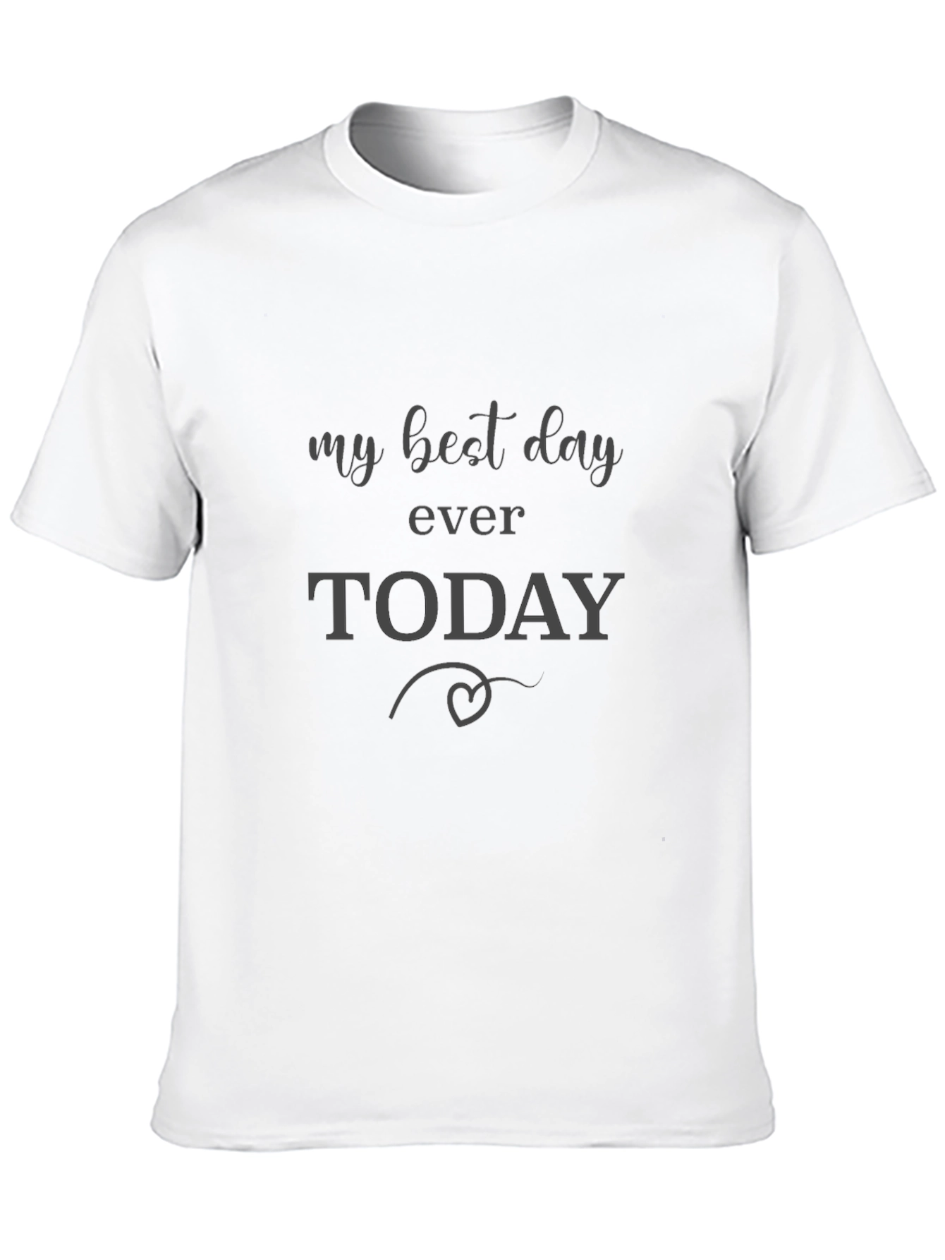 Black My Best Day Ever T-Shirt - Black view 10