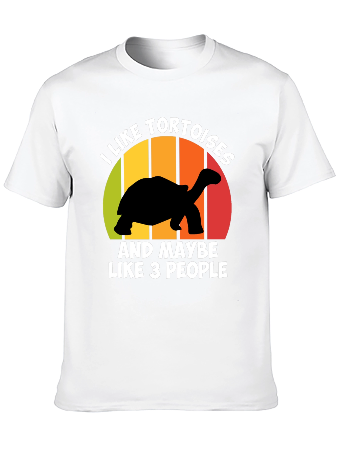 Black Tortoise Lover Graphic Tee - I Like Tortoises Shirt view 10