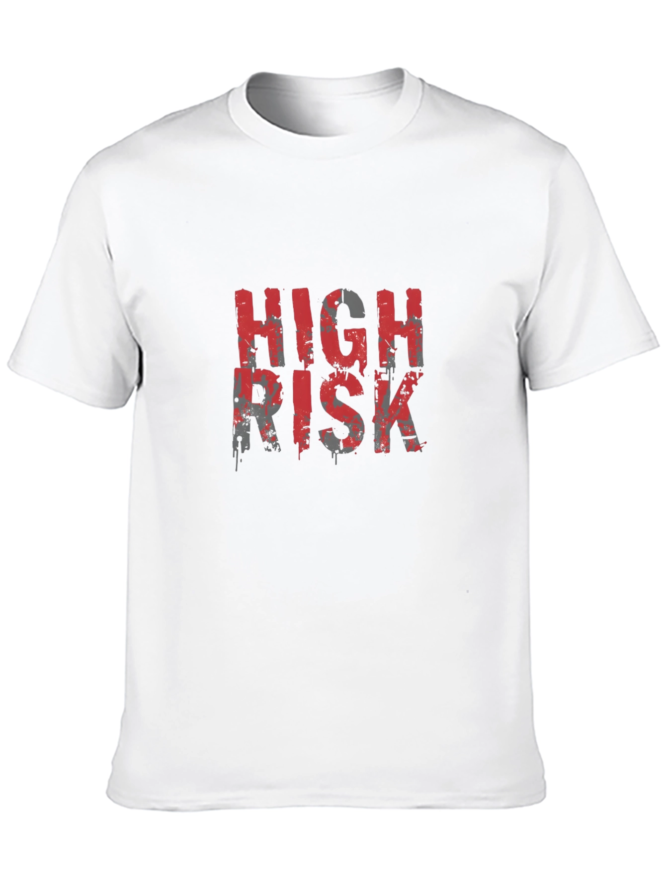 Black High Risk Graphic Tee - Men's Black T-Shirt view 10