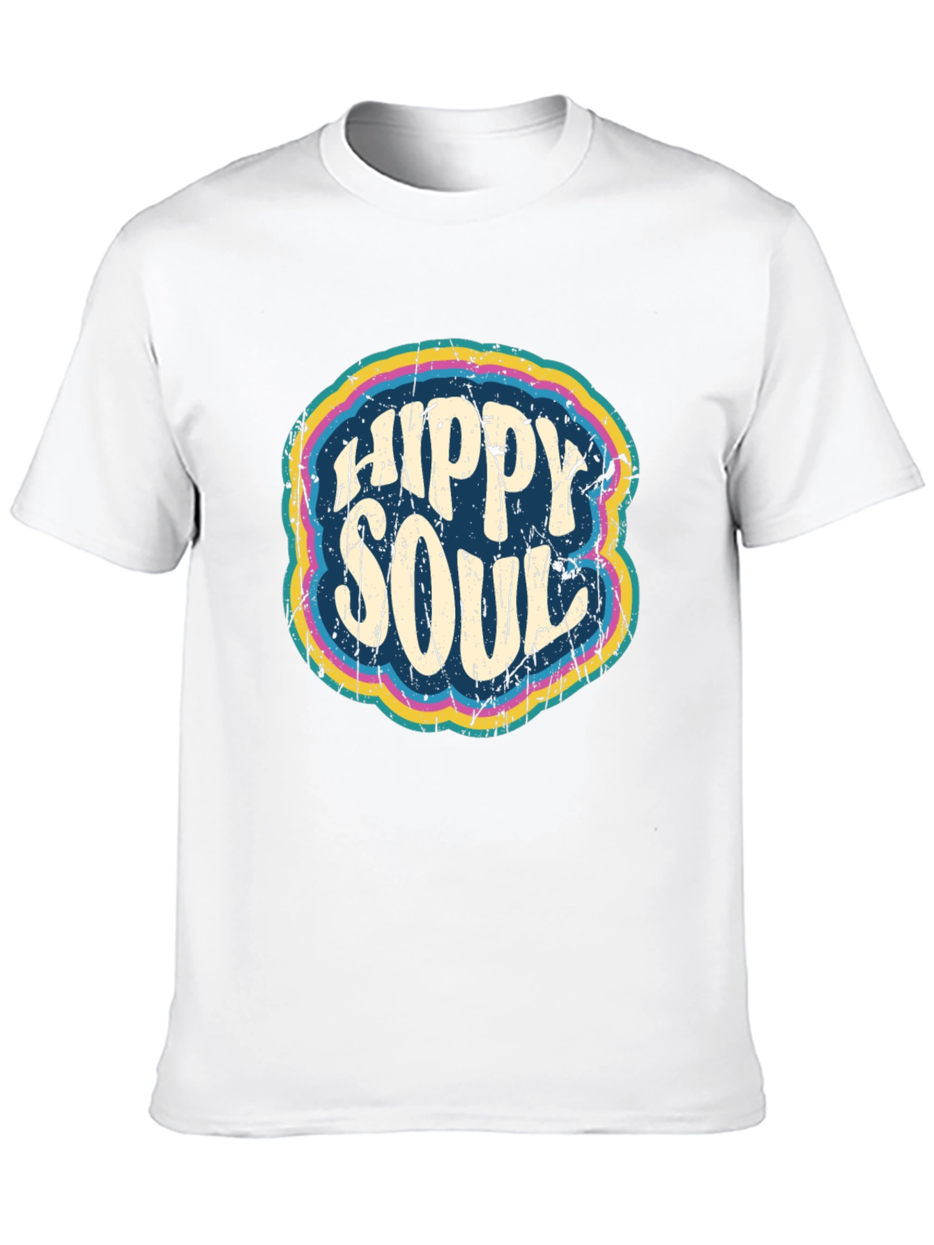 Black Hippy Soul Retro Graphic Tee - Soft Cotton Blend view 10