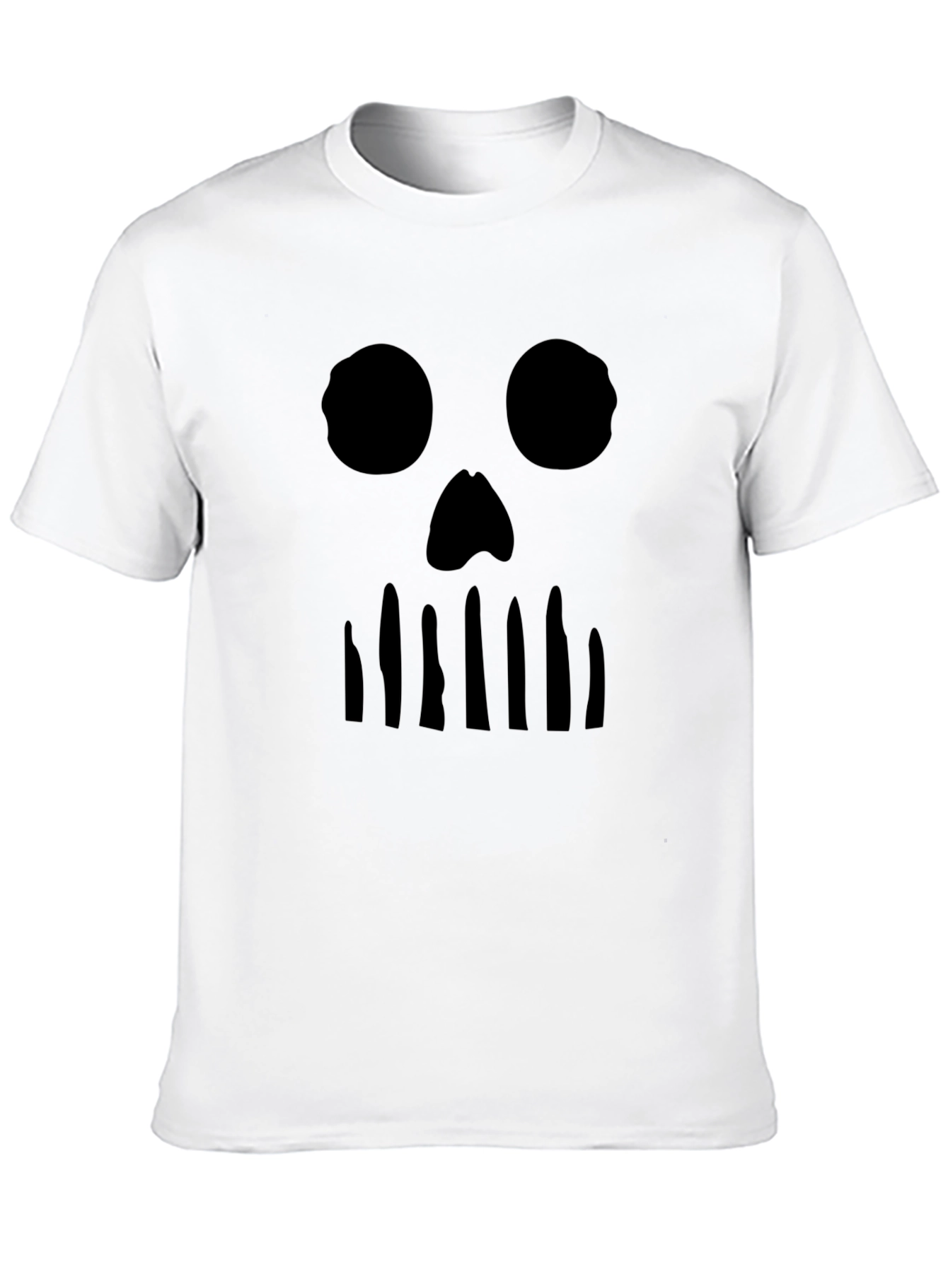 Black Skull Graphic Black T-Shirt view 10