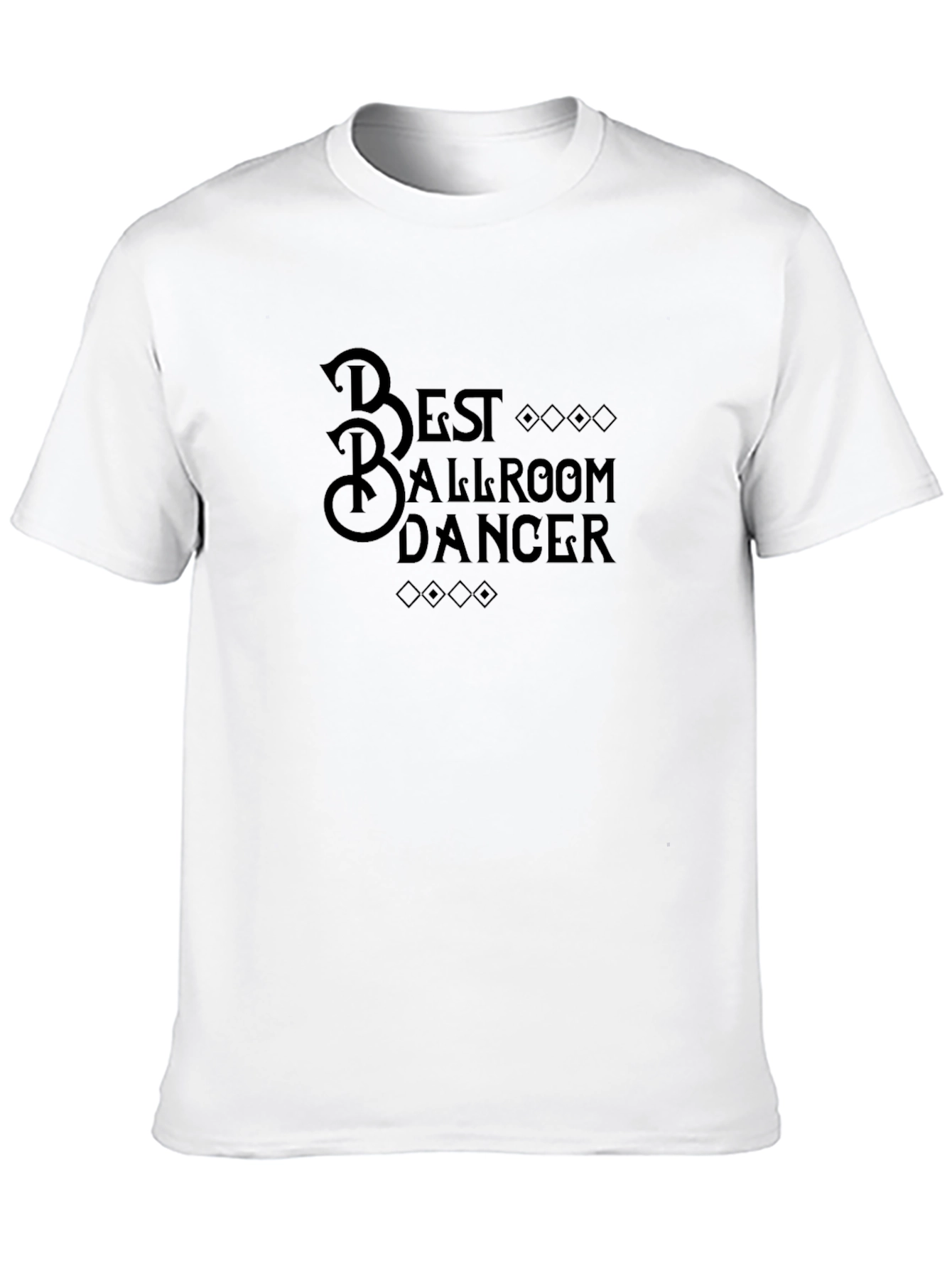 Black Best Ballroom Dancer Graphic T-Shirt view 10