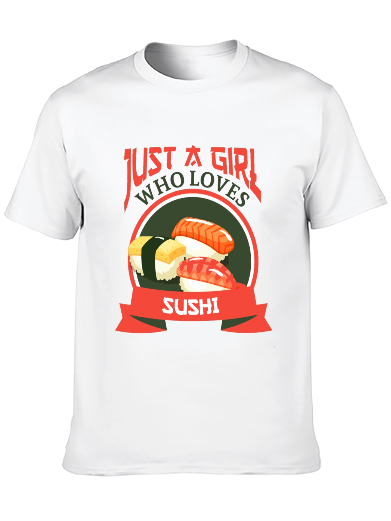 Black Sushi Lover Graphic T-Shirt view 10