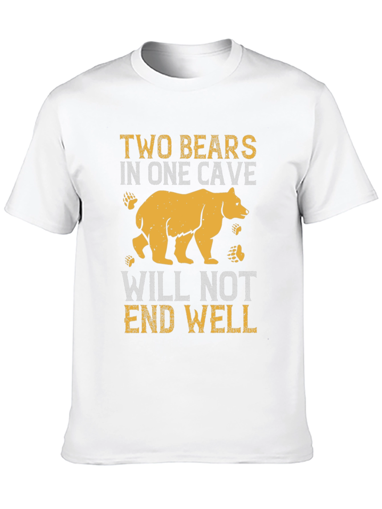Black Two Bears in One Cave Graphic Tee view 10