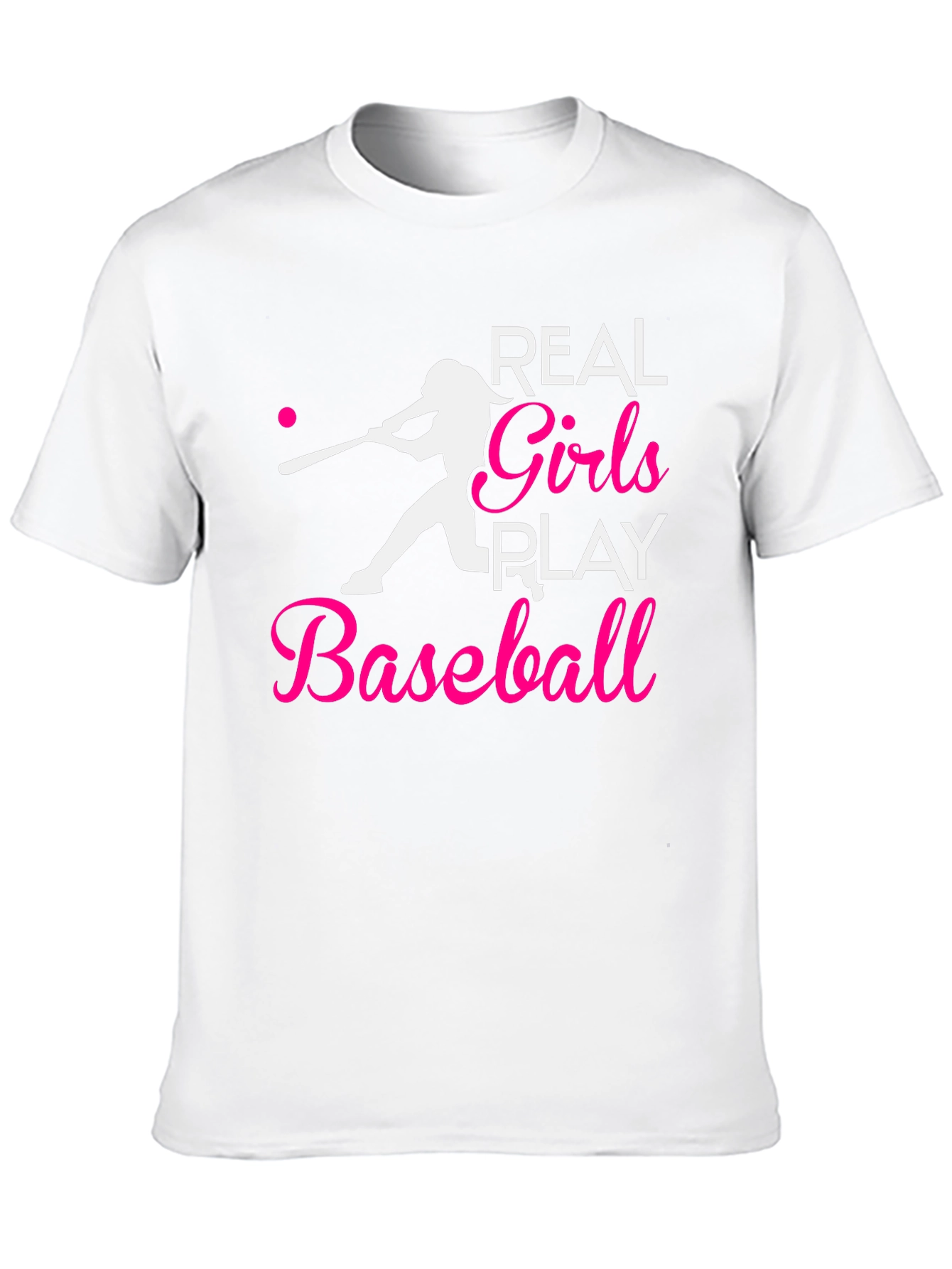 Real Girls Play Baseball T-Shirt - 10