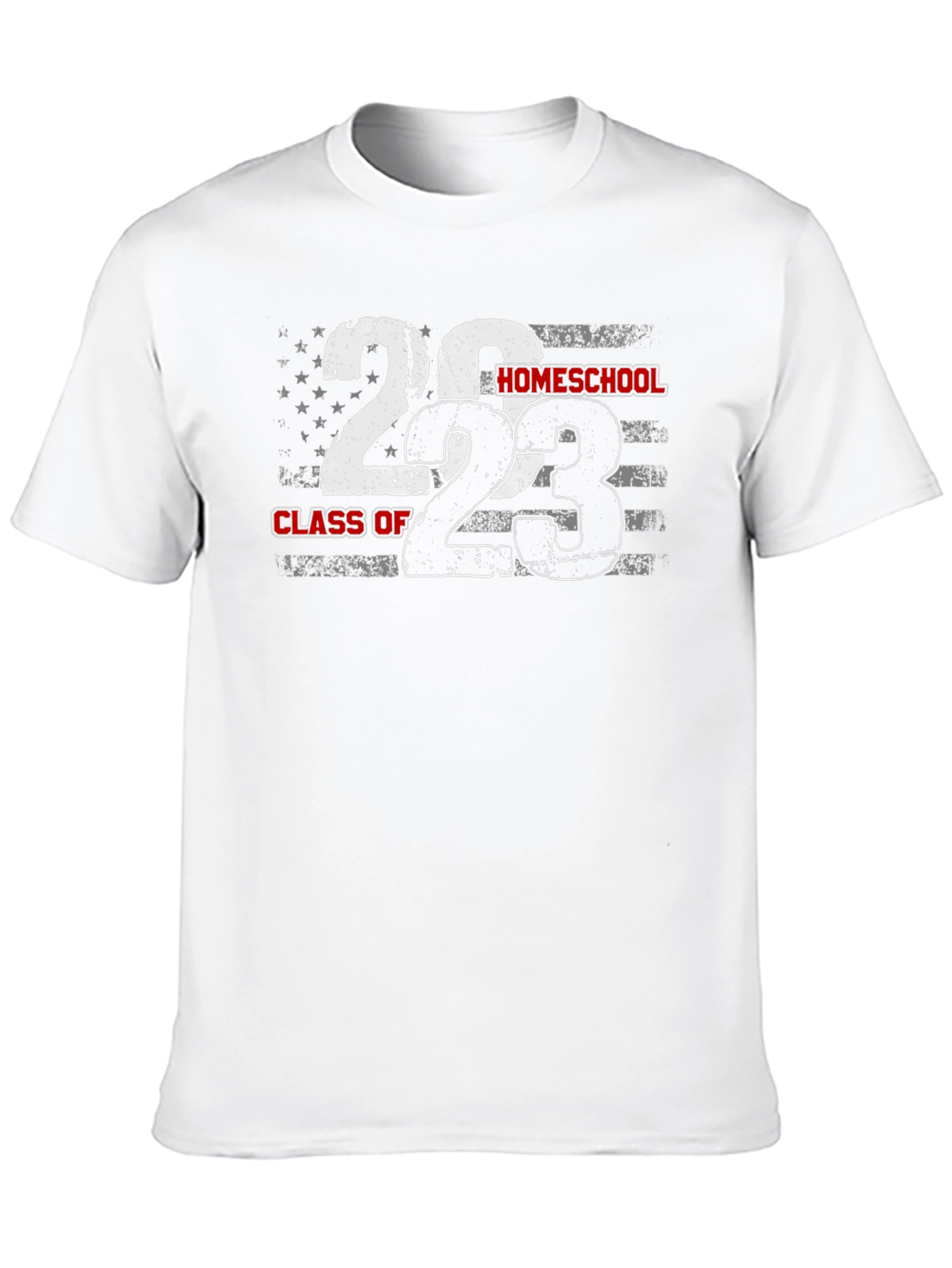 Black Homeschool Class of 2023 T-Shirt view 10