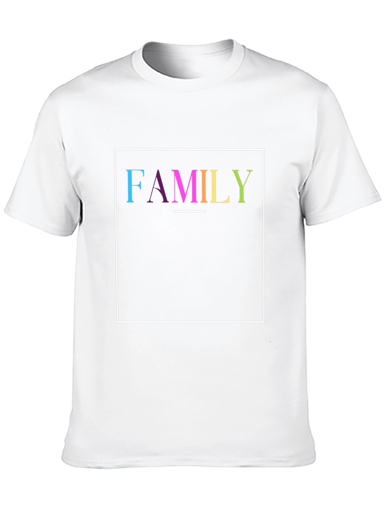 Black Family Graphic Tee - Black Cotton Blend Shirt view 10