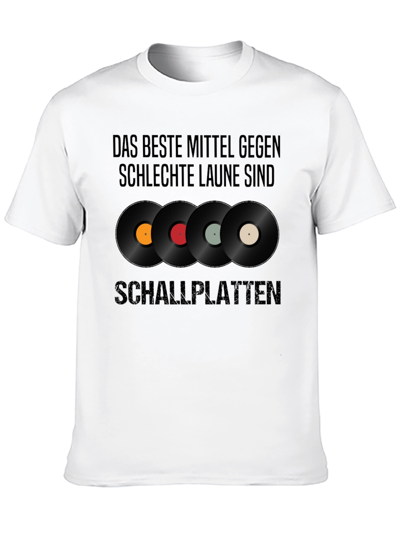 Black Vinyl Records Graphic T-Shirt - Music Lover Tee view 10