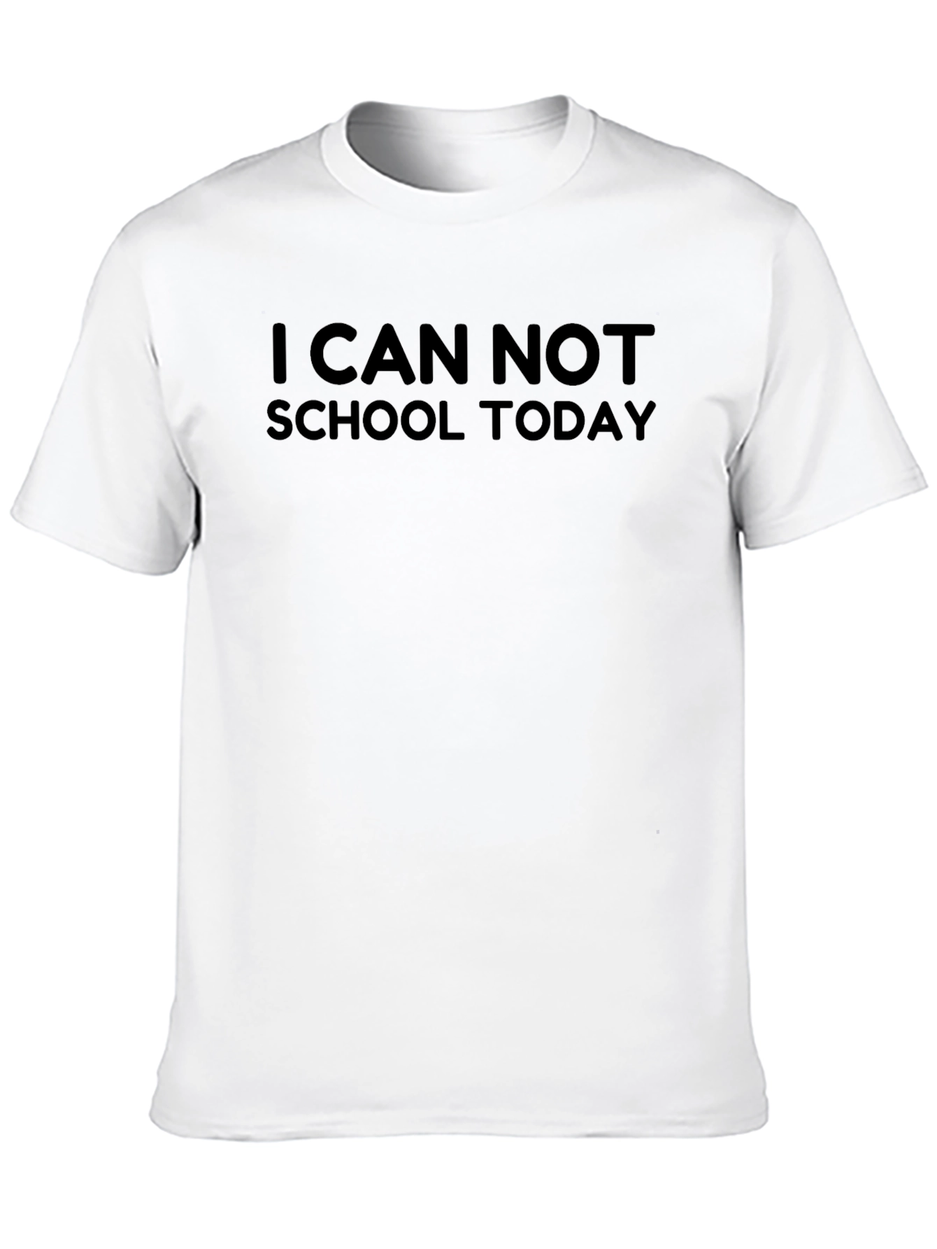 Black I Can Not School Today - Graphic T-Shirt view 10