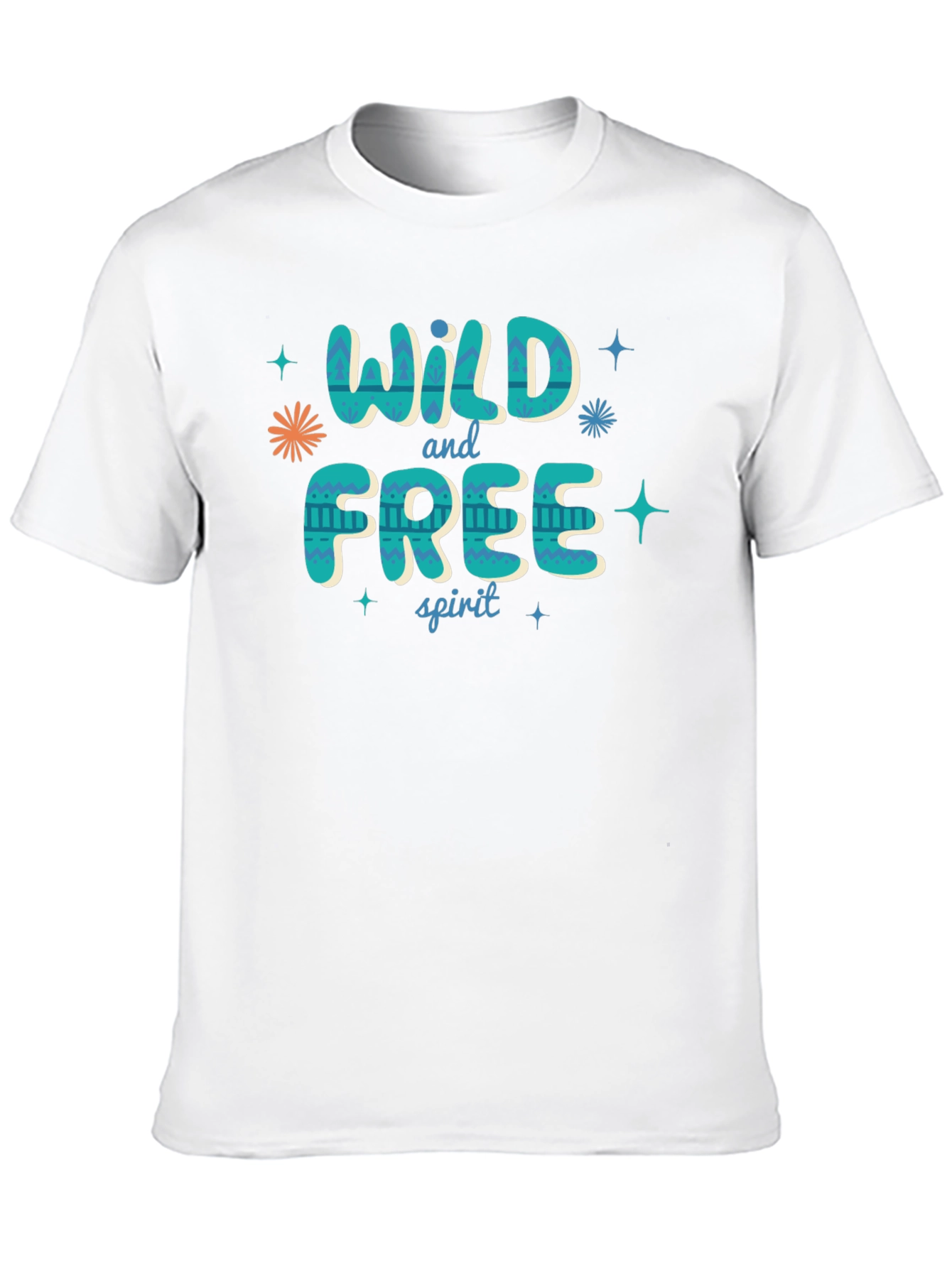 Black Wild and Free Spirit Graphic Tee view 10