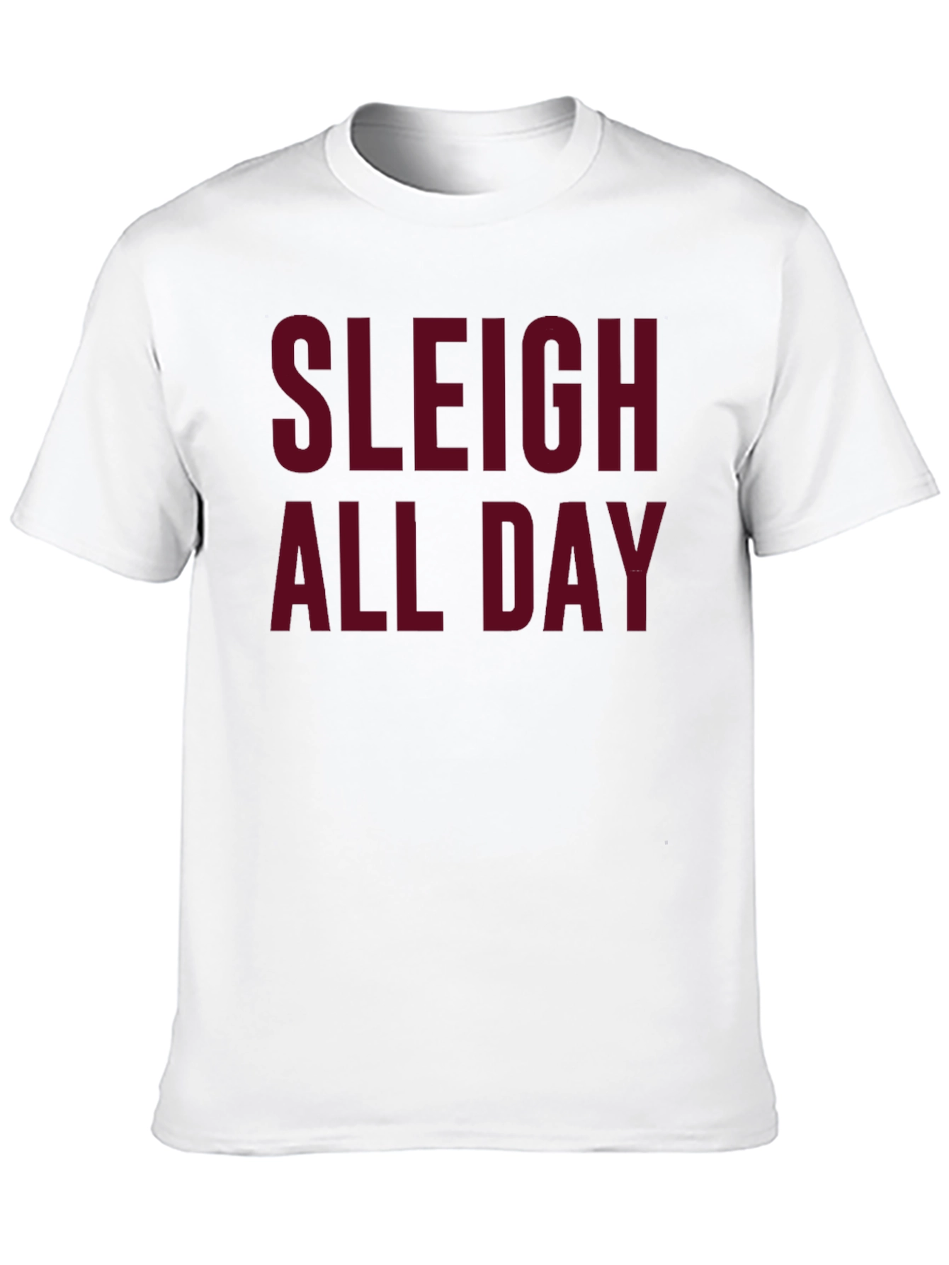 Black Sleigh All Day Christmas Graphic Tee view 10