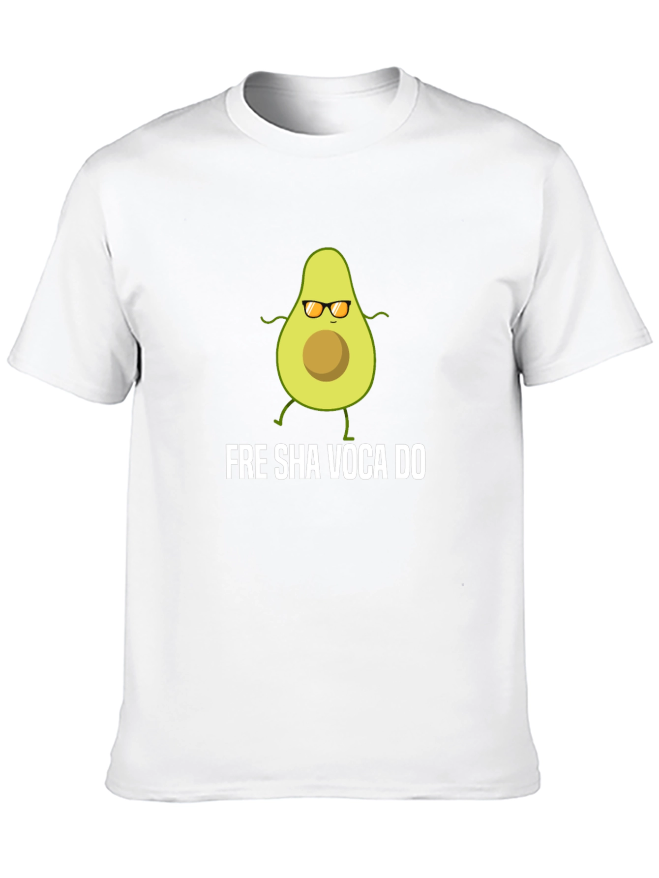 Black Fre Sha Voca Do T-Shirt - Funny Avocado Tee view 10