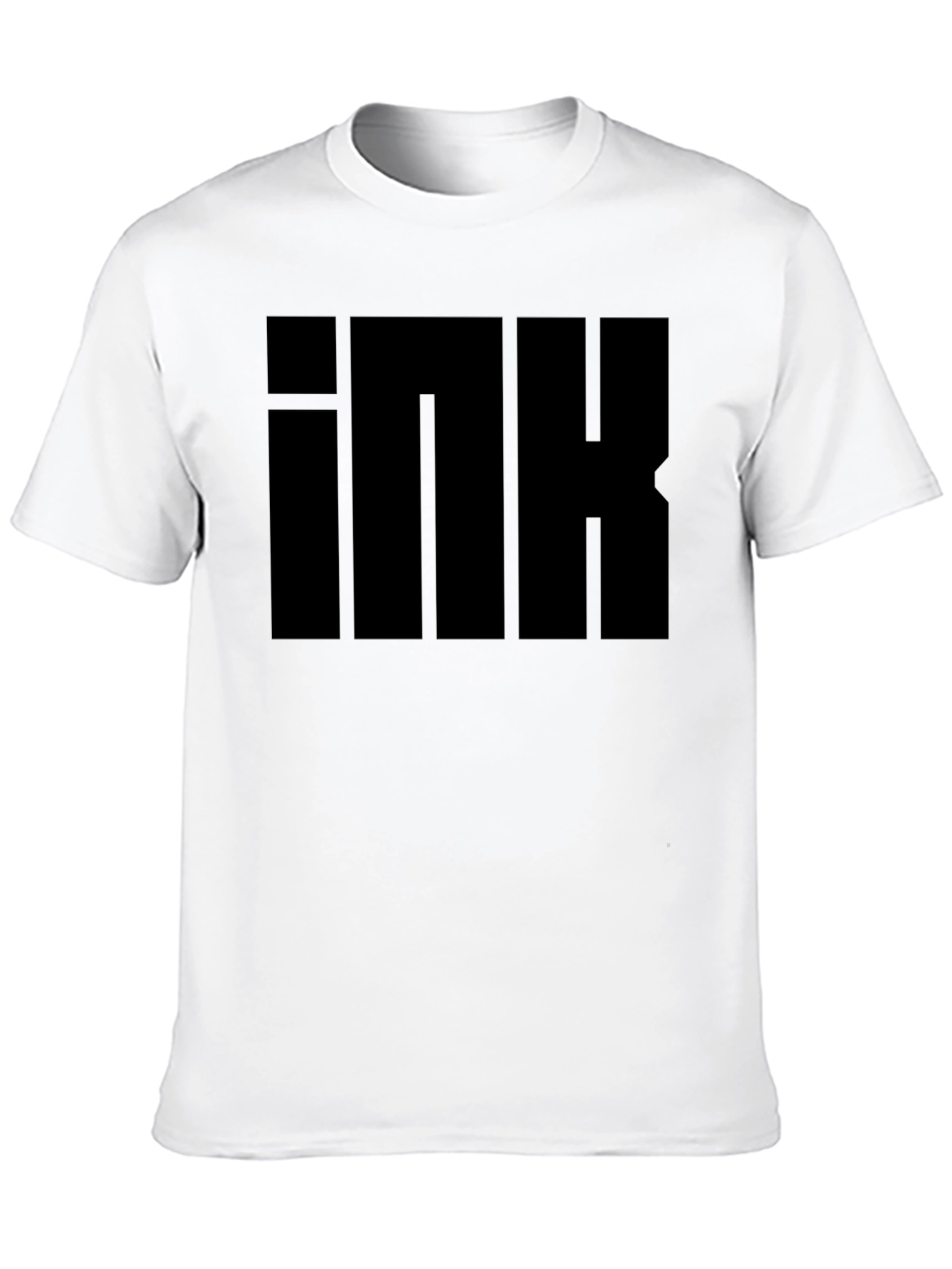Black Bold Black "INK" Graphic Tee view 10